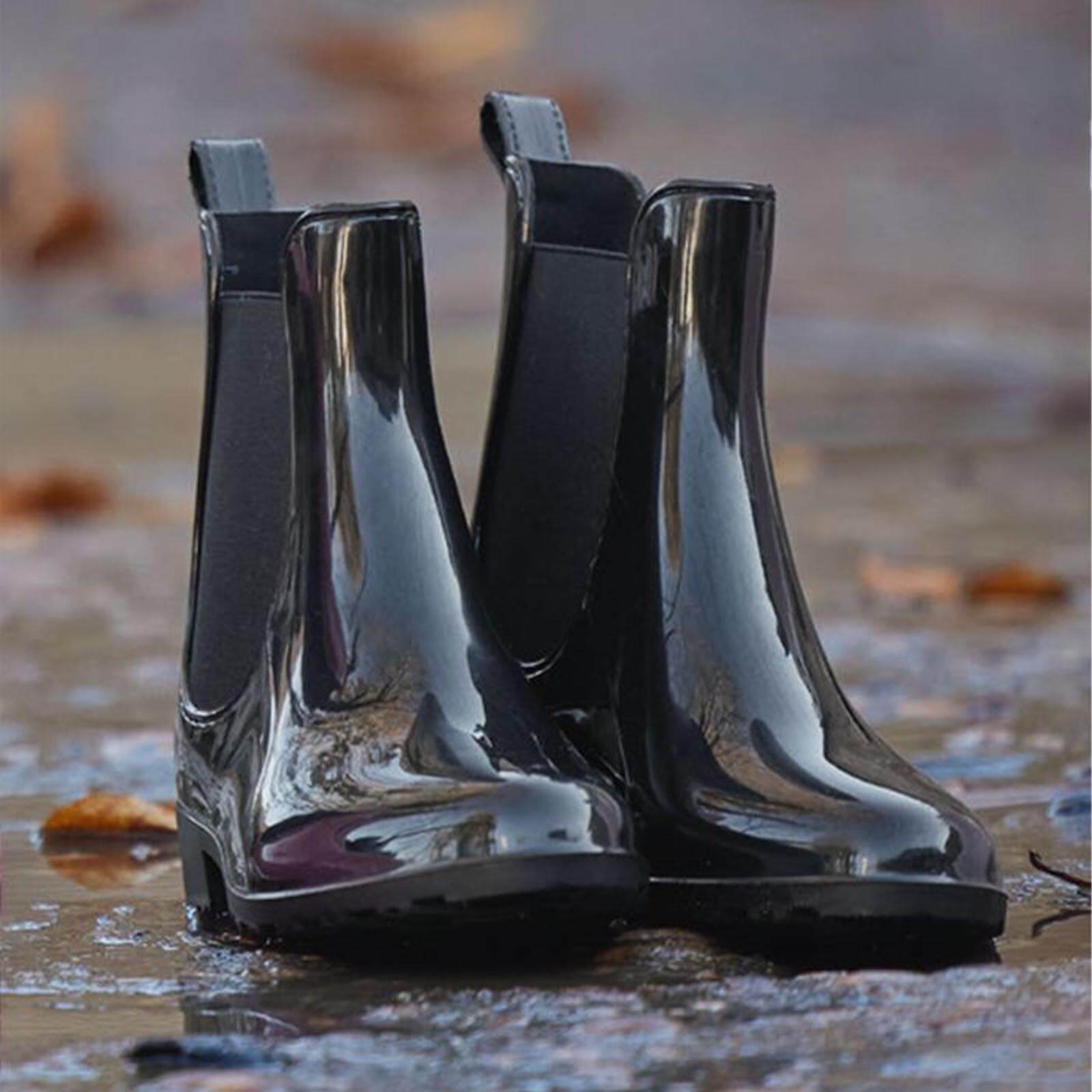 Jodhpurstiefelette Shiny