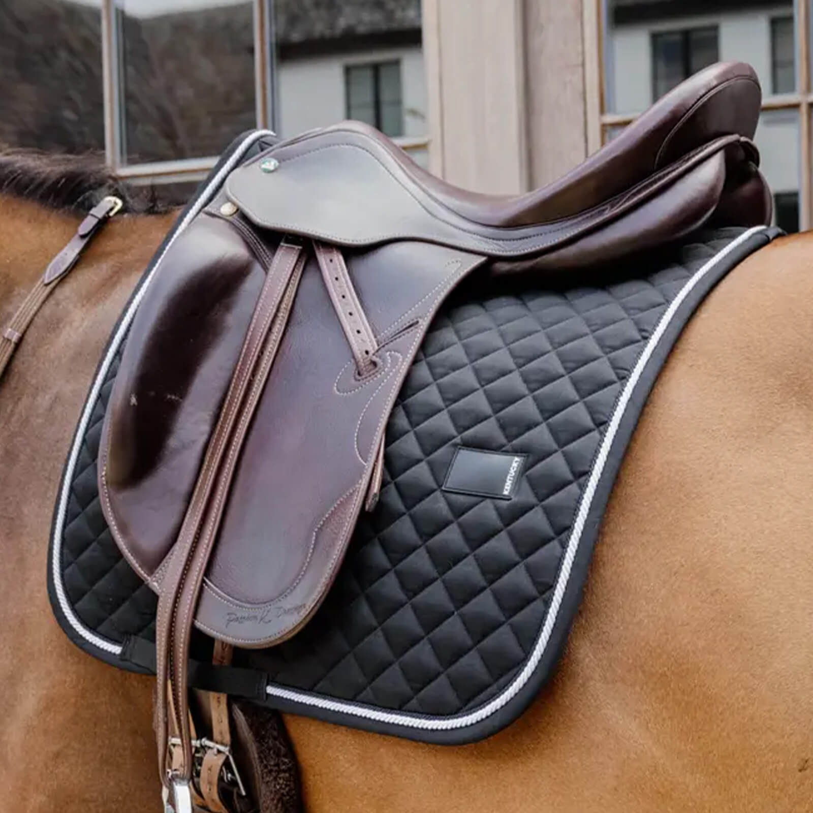 Dressurschabracke Saddle Pad Diamond Rope Dressage Schabracke
