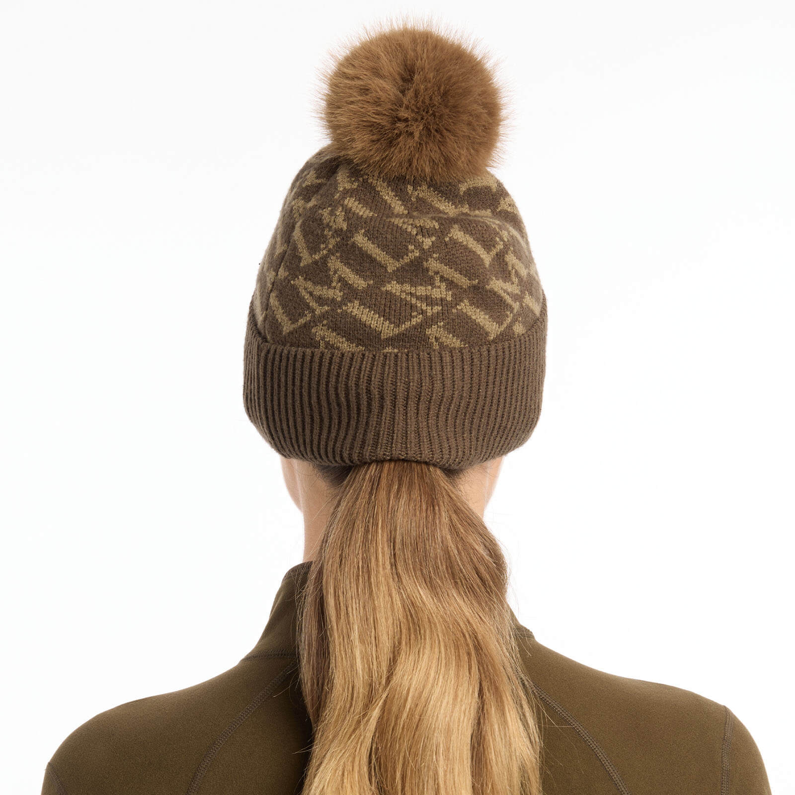 Mütze Damen LM Beanie HW 2024 Bommelmütze