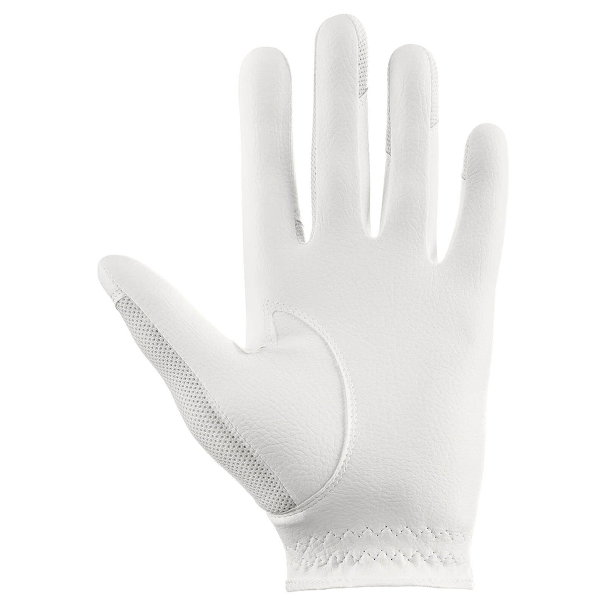 Reithandschuh Sumair Glamour Handschuh, Weiß, Produkt allein auf weißem Hintergrund.