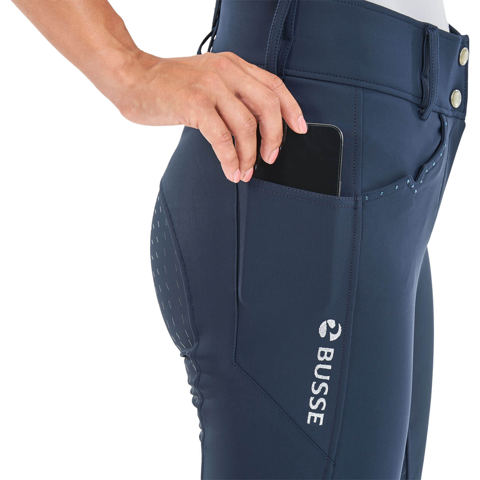 Reithose Damen Full-Grip Adora Damenreithose Vollbesatz