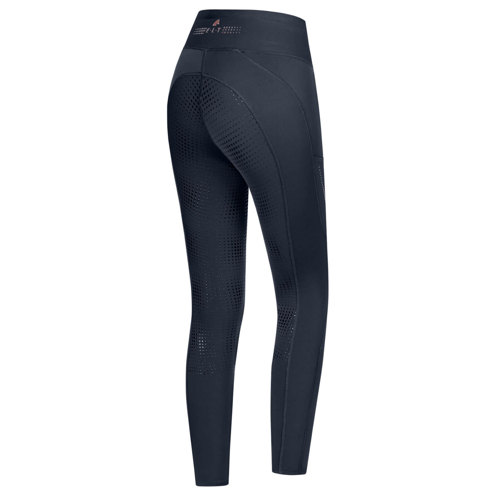 Thermo-Reitleggings Damen Full-Grip Milla HW 2023 Damenreitleggings Vollbesatz