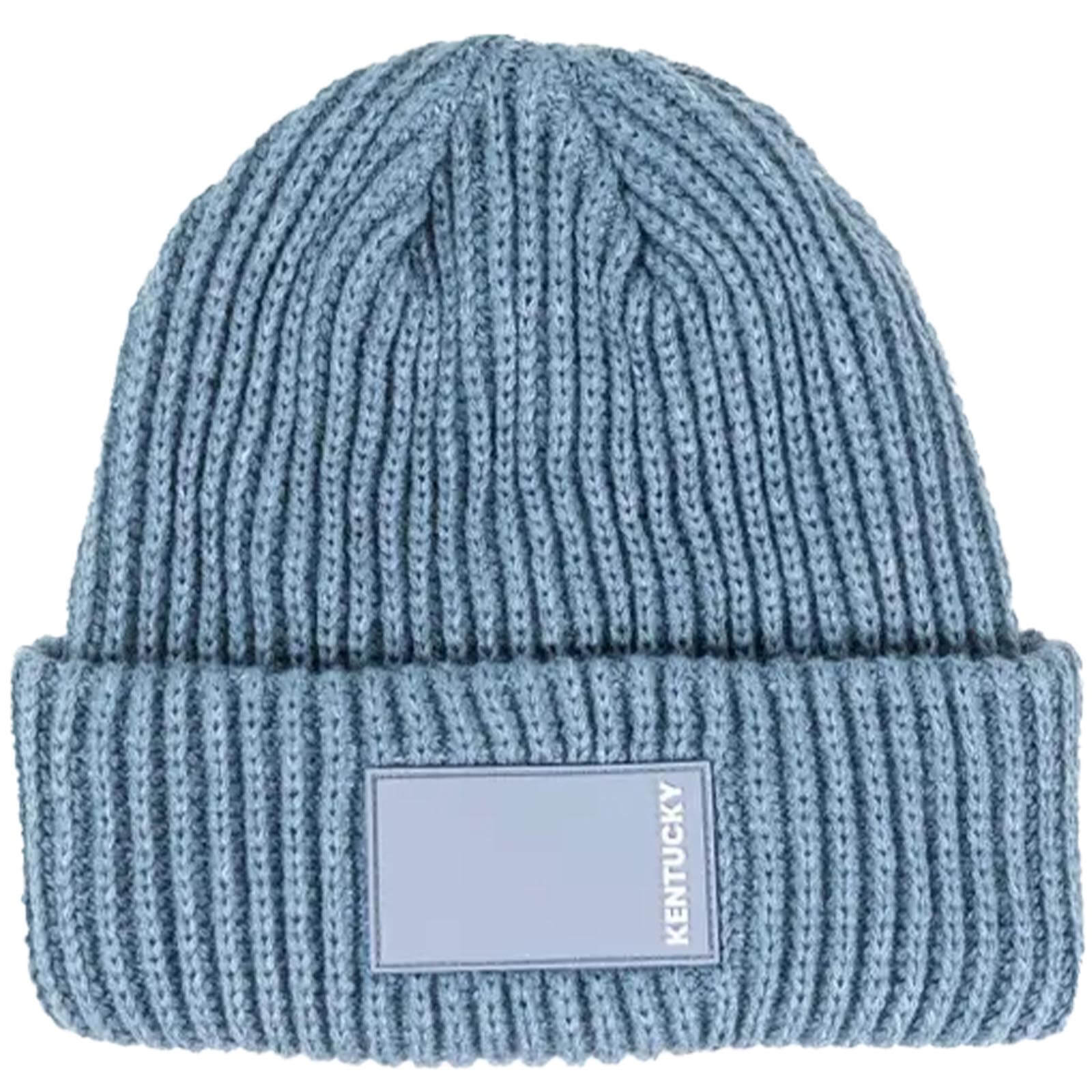 Mütze Unisex Beanie mit gummiertem Logo