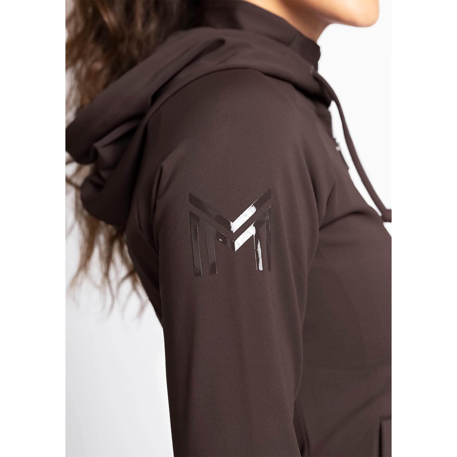 Hoodie Damen Reflection Zip Kapuzenpullover