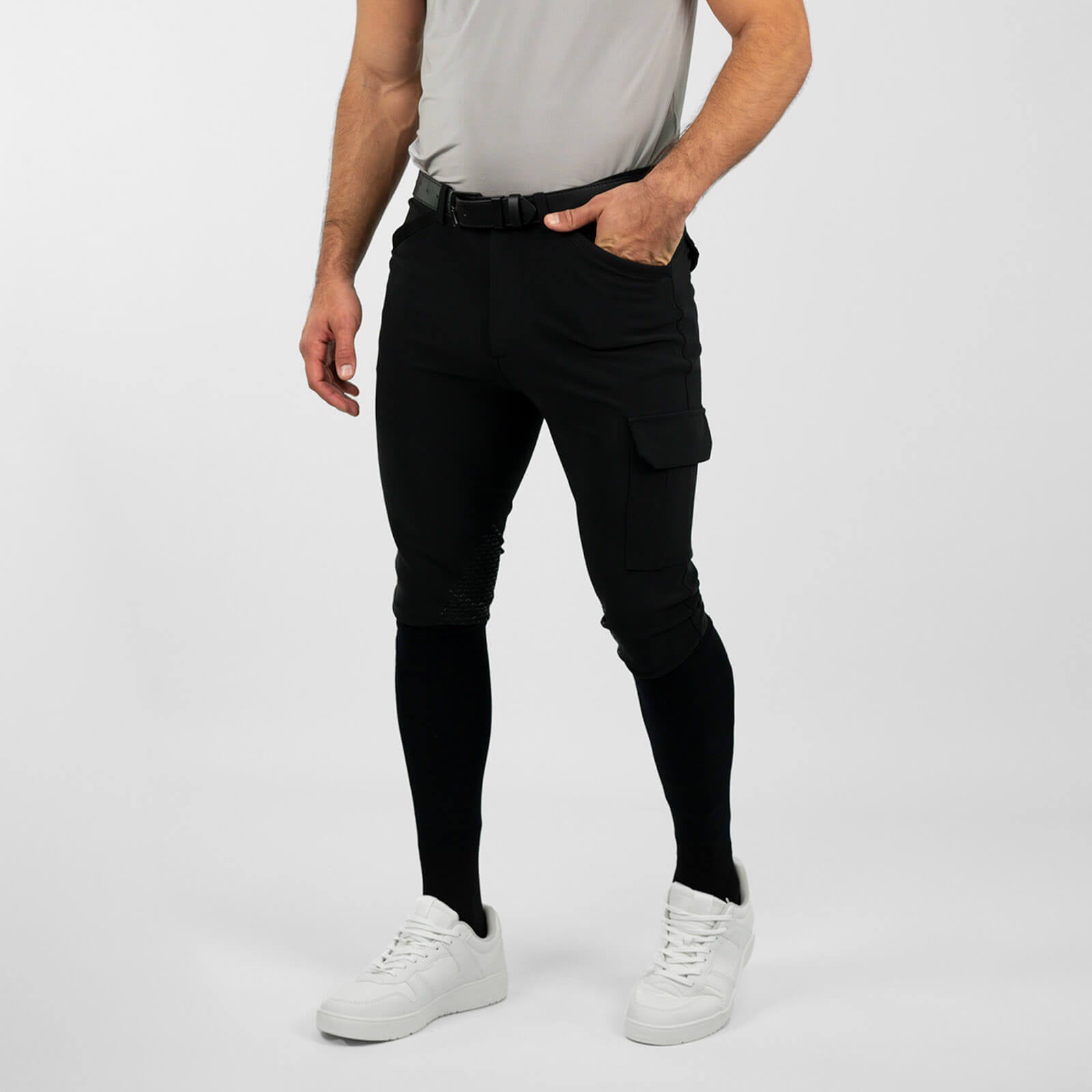 Reithose Herren Full Grip Advance Breeches Herrenreithose