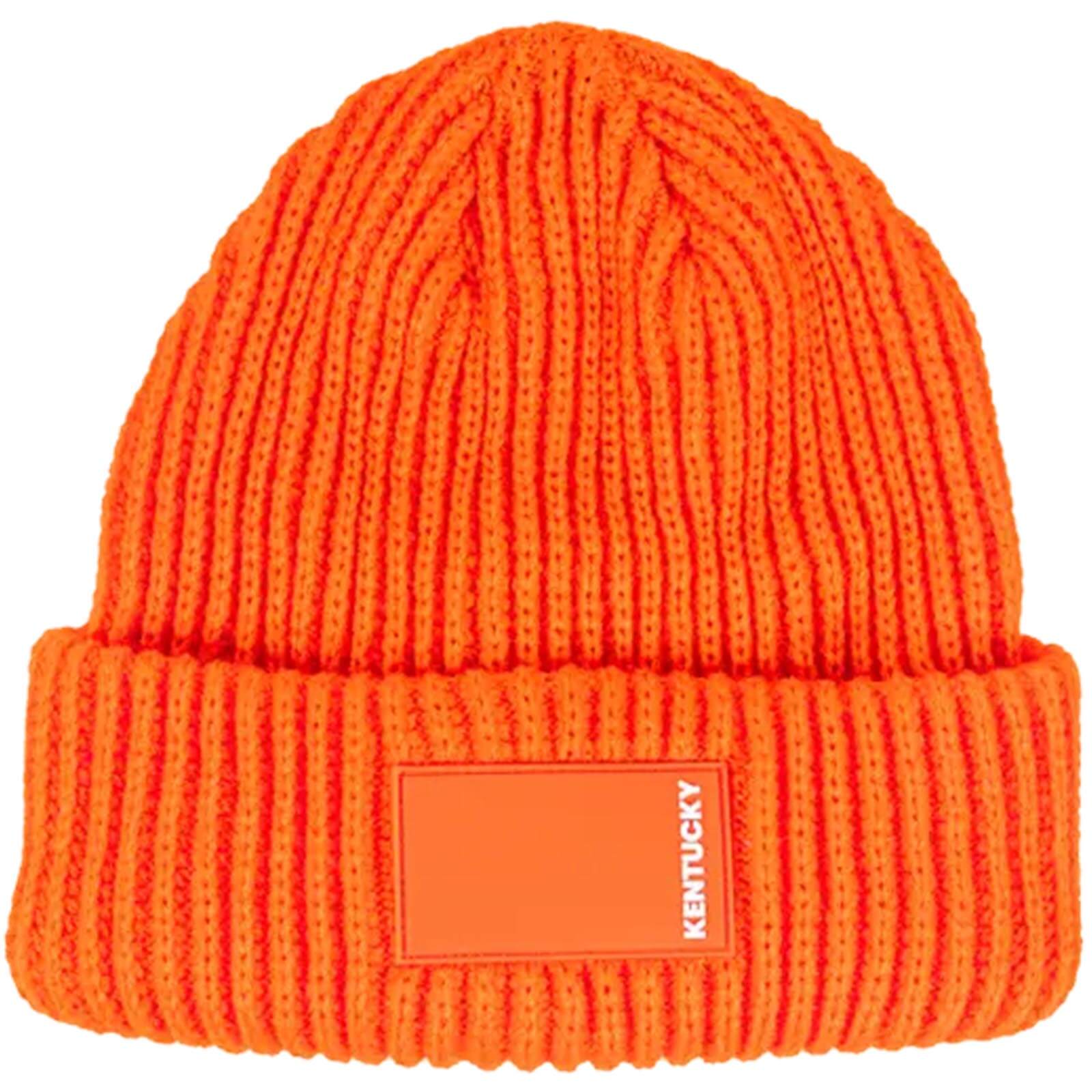 Mütze Unisex Beanie mit gummiertem Logo