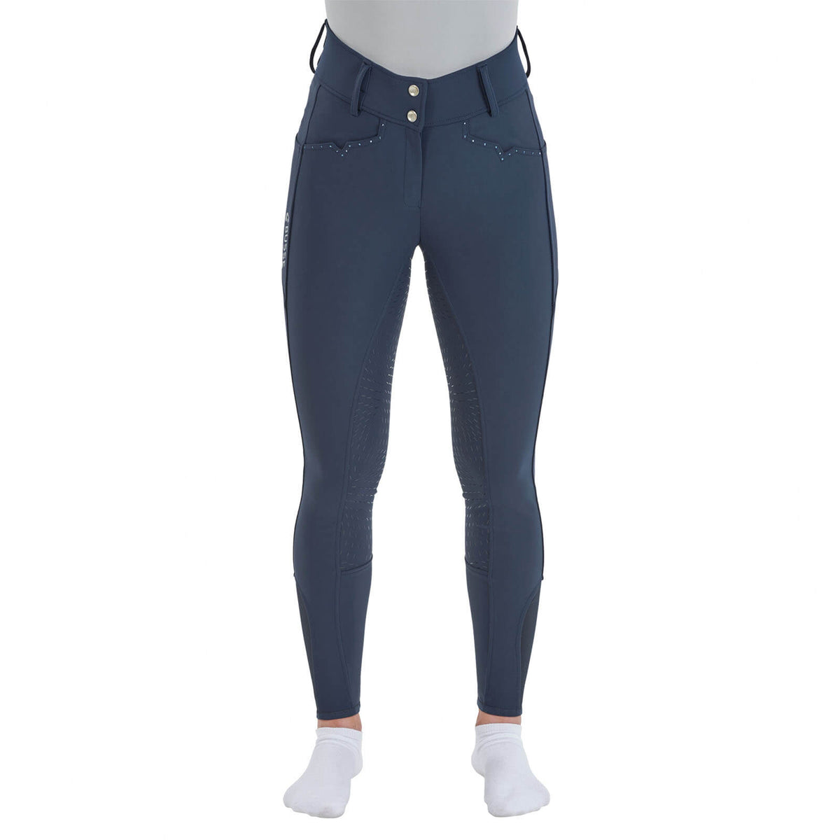 Reithose Damen Full-Grip Adora Damenreithose Vollbesatz