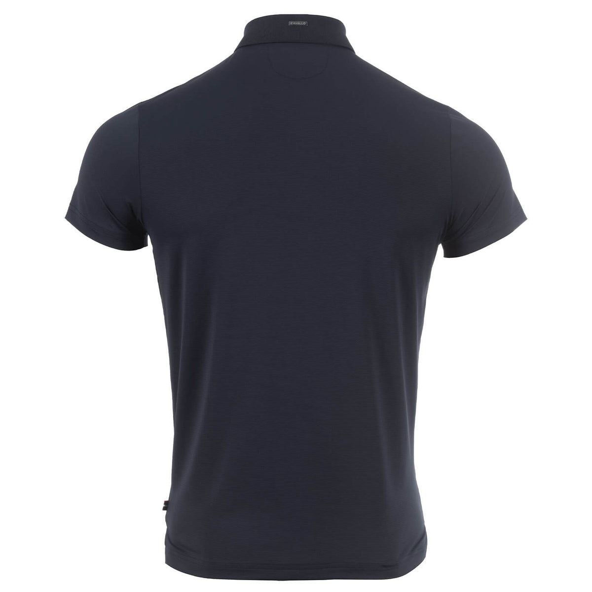 Cavallo Poloshirt Herren Cavalfunction Shirt, Dunkelblau, Produkt allein auf weißem Hintergrund.