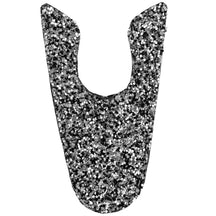 Black Silver Glitter
