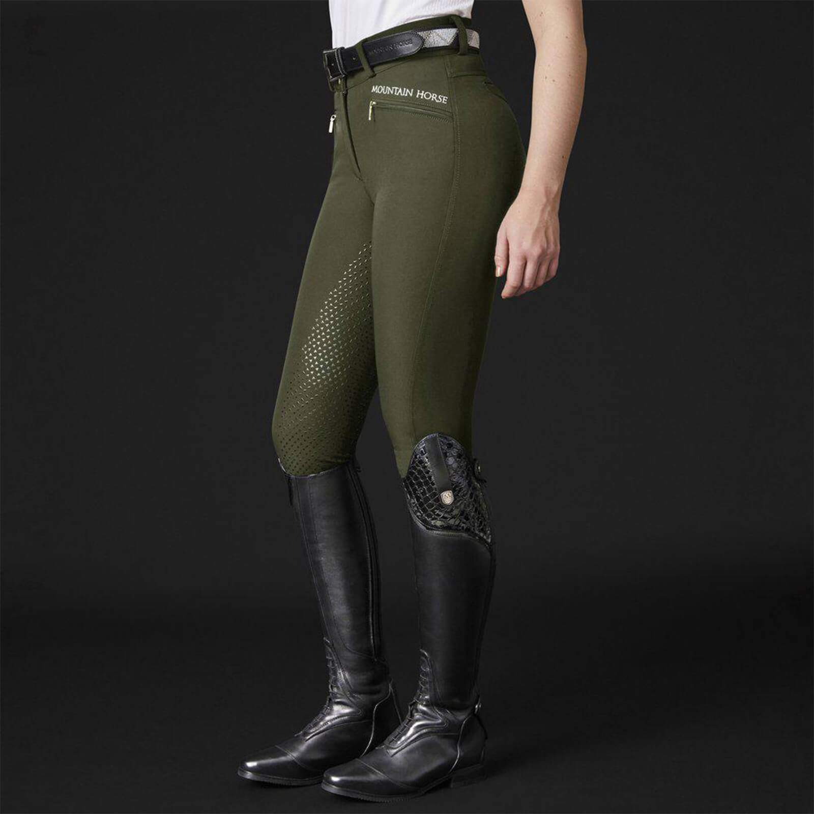 Reithose Damen Full-Grip Diana Damenreithose Vollbesatz
