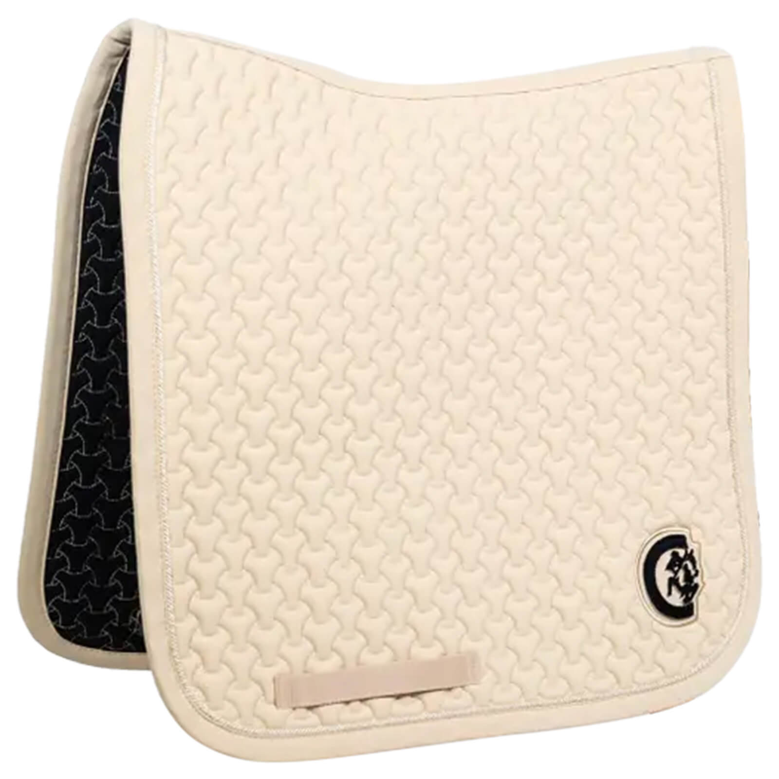 Schabracke Dressage Plaited 3D Logo Dressurschabracke