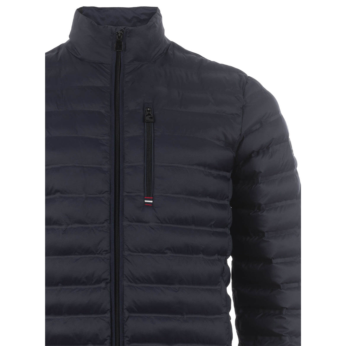 Steppjacke Herren Cavalhollow Jacke, Marineblau, Produkt allein auf weißem Hintergrund.