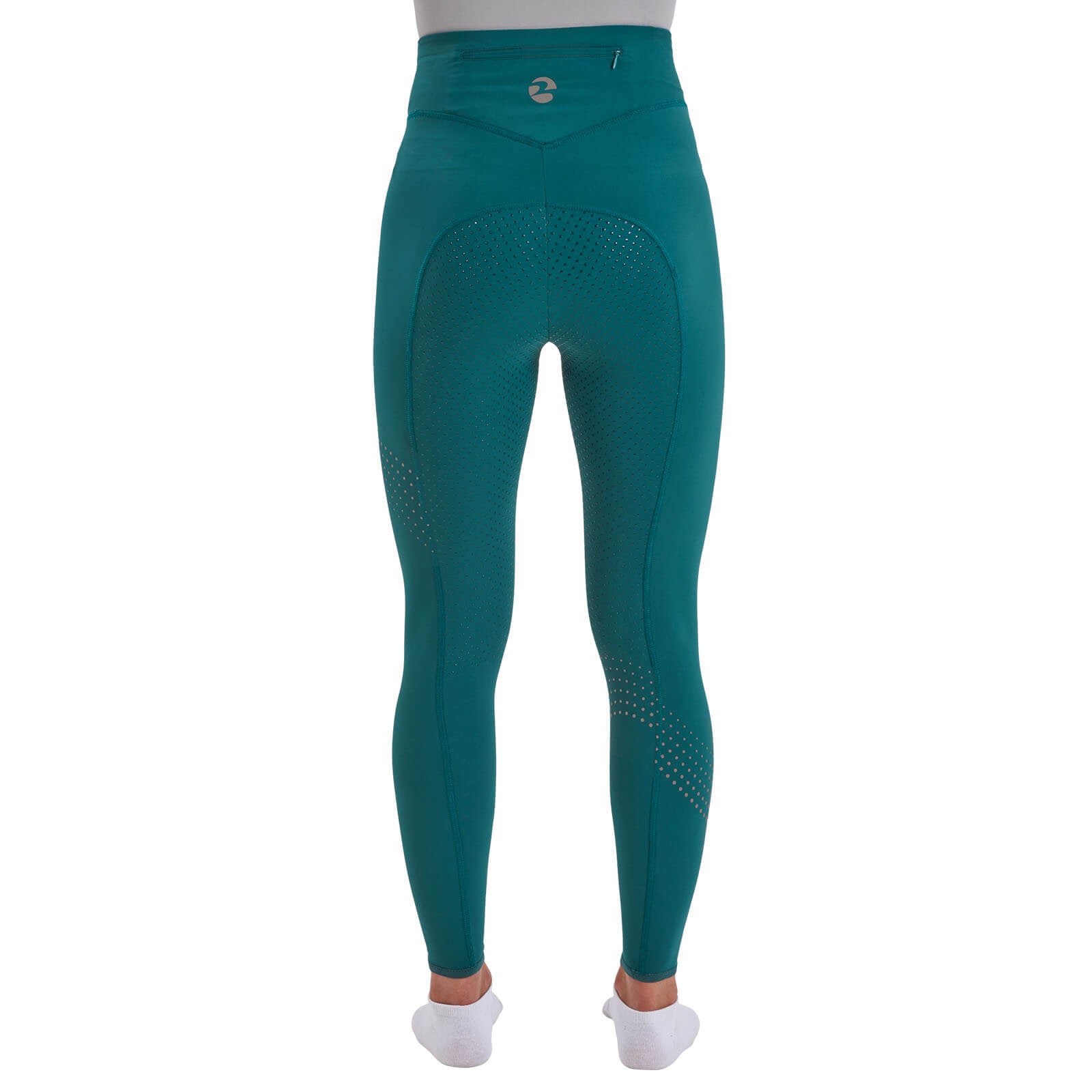 Reitleggings Damen Full-Grip June Damenreitleggings