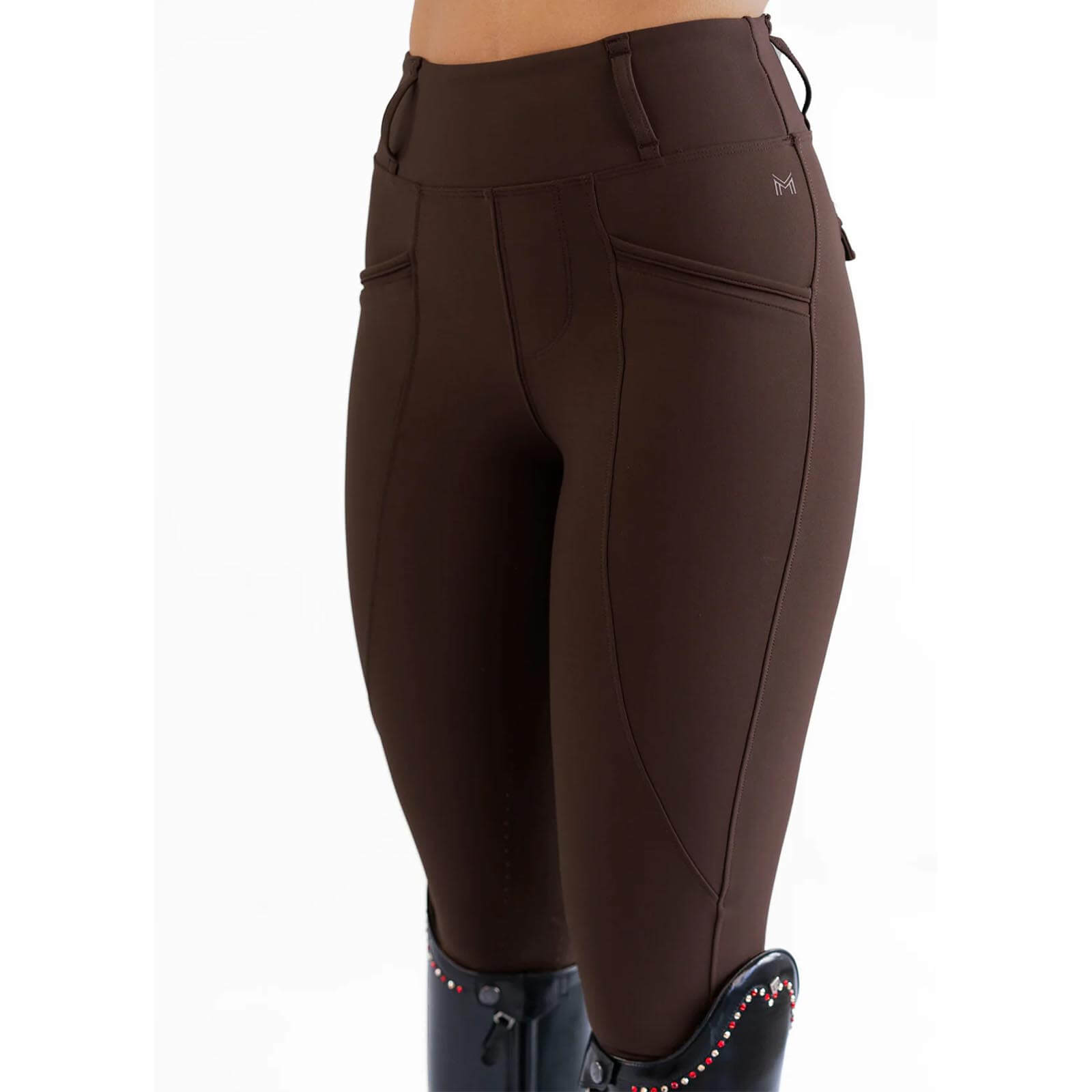 Reitleggings Damen Knee-Grip Pro Riding Leggings