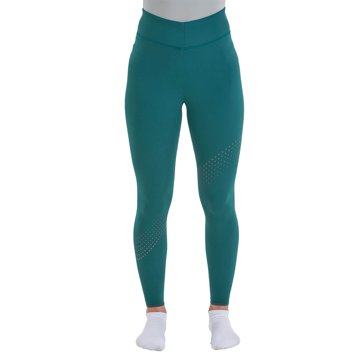 Reitleggings Damen Full-Grip June Damenreitleggings