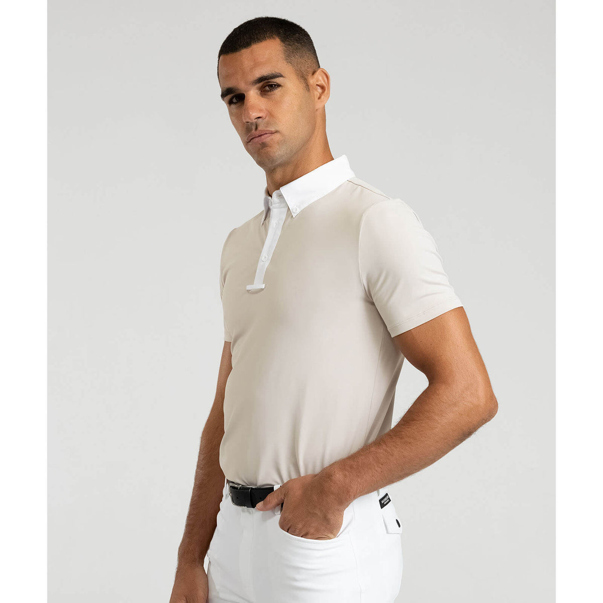 Kurzarmshirt Herren Active Short Sleeve Competition Shirt Turniershirt