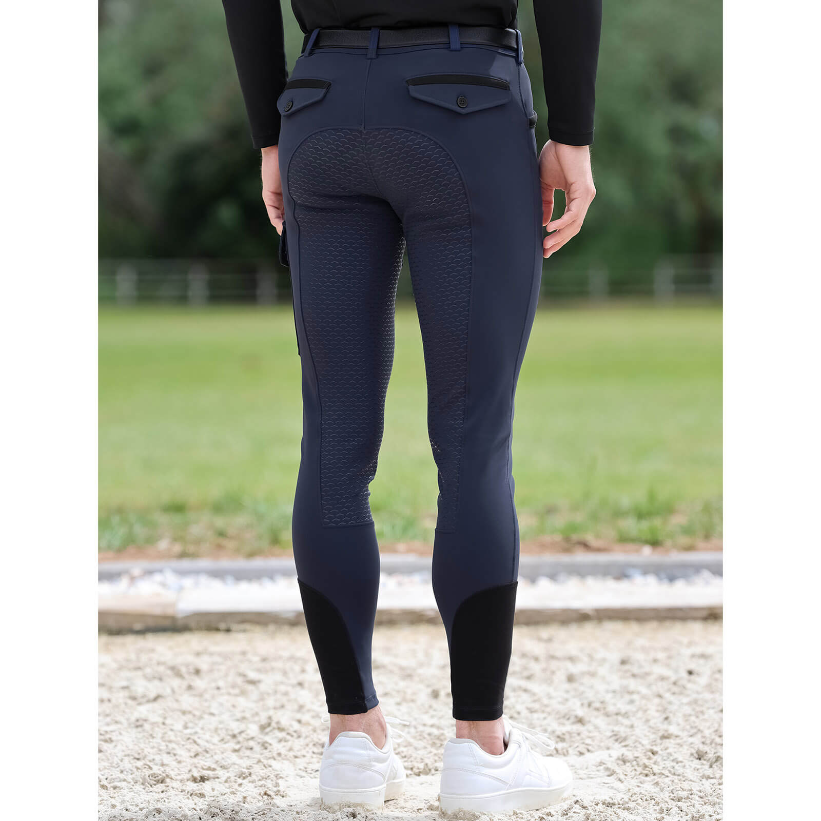 Reithose Herren Full Grip Advance Breeches Herrenreithose
