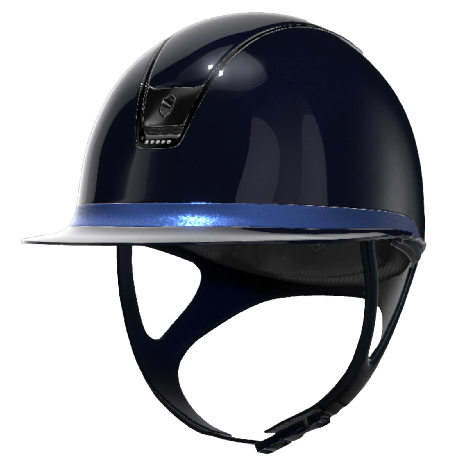 Reithelm Miss Shield 2.0 Blue SG Top SG Frontal Band Leder Trim Chrome 5 SW Blason Chrome Black