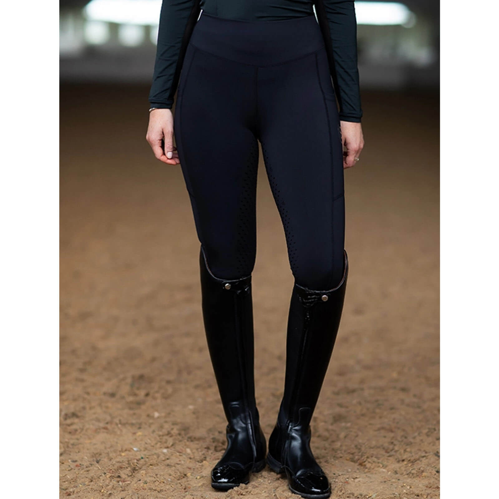 Reitleggings Damen Full-Grip Movement Dressur HW 2023 Reithose