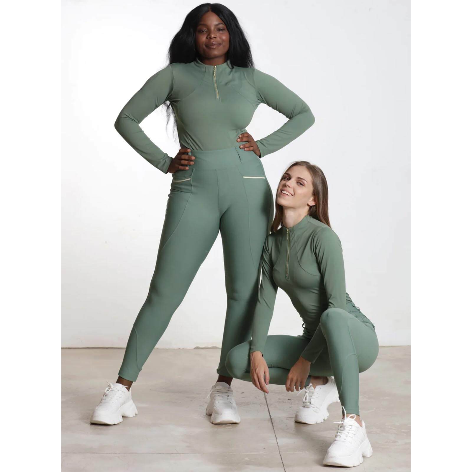 Reitleggings Damen Knee-Grip Pro Riding Leggings