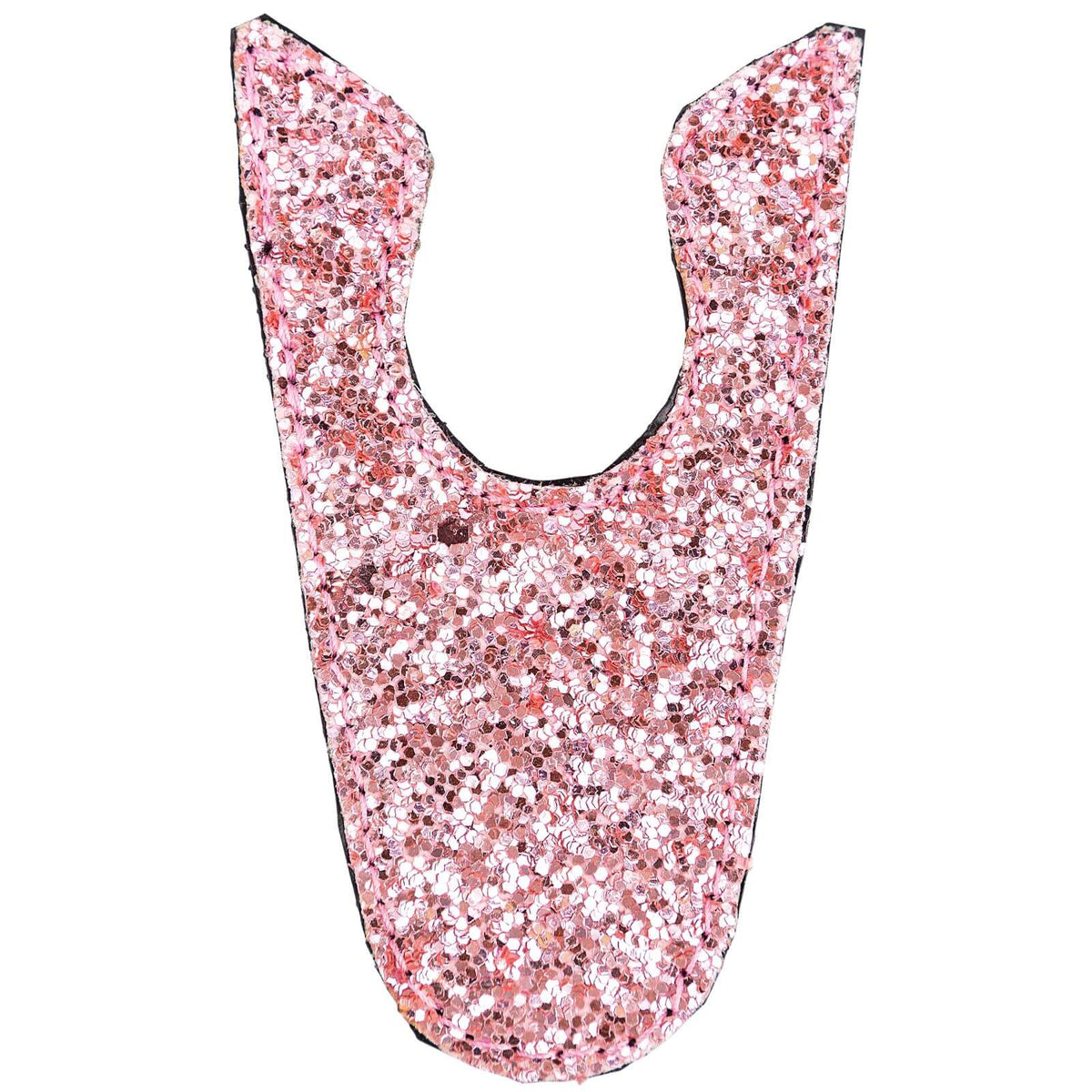 Patches Nova Kids Fun, Pink Glitter, Detailaufnahme des Patches auf weißem Hintergrund.