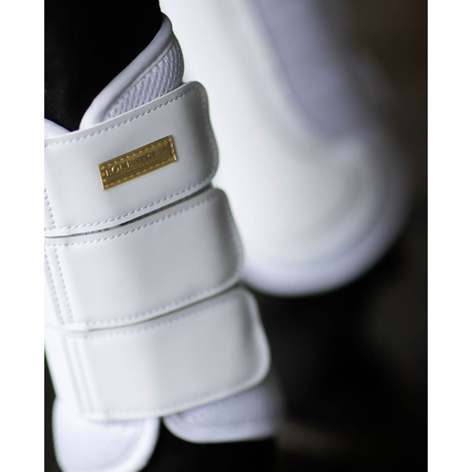 Gamaschen Classic Mesh Boots White Gold Dressurgamaschen