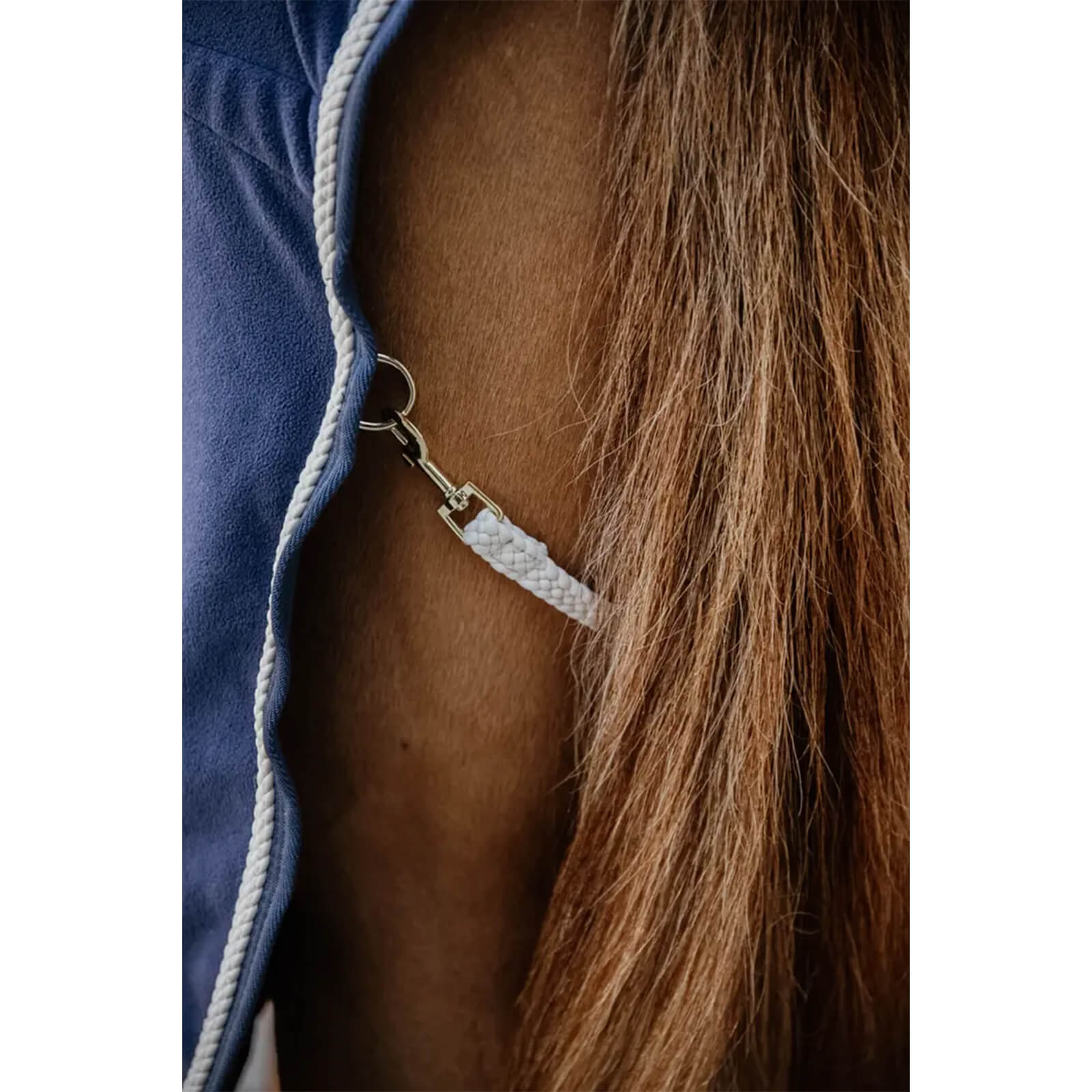 Abschwitzdecke Plaited Rope Fleecedecke