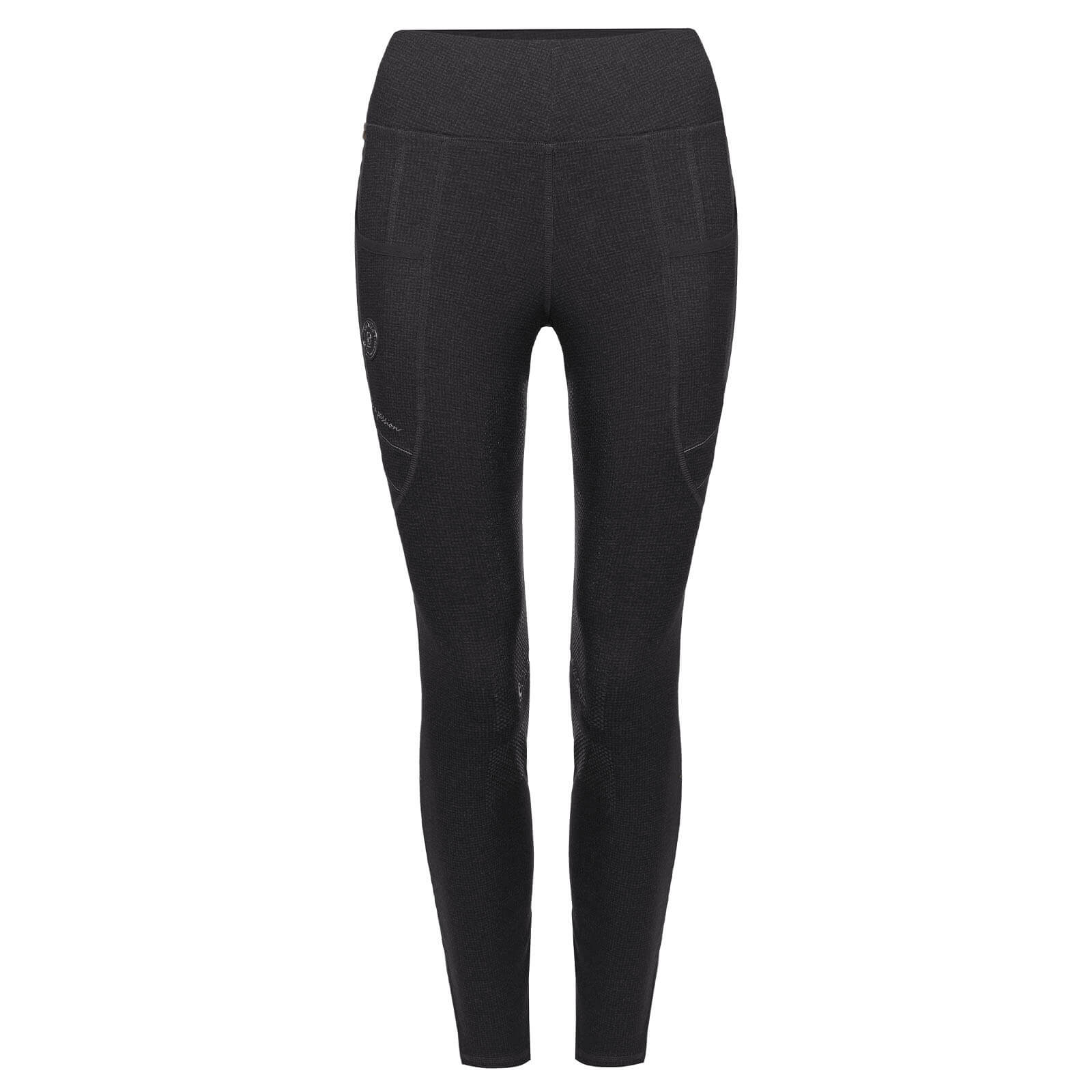 Winter-Reitleggings Damen Full-Grip CAVALIN Grip RL
