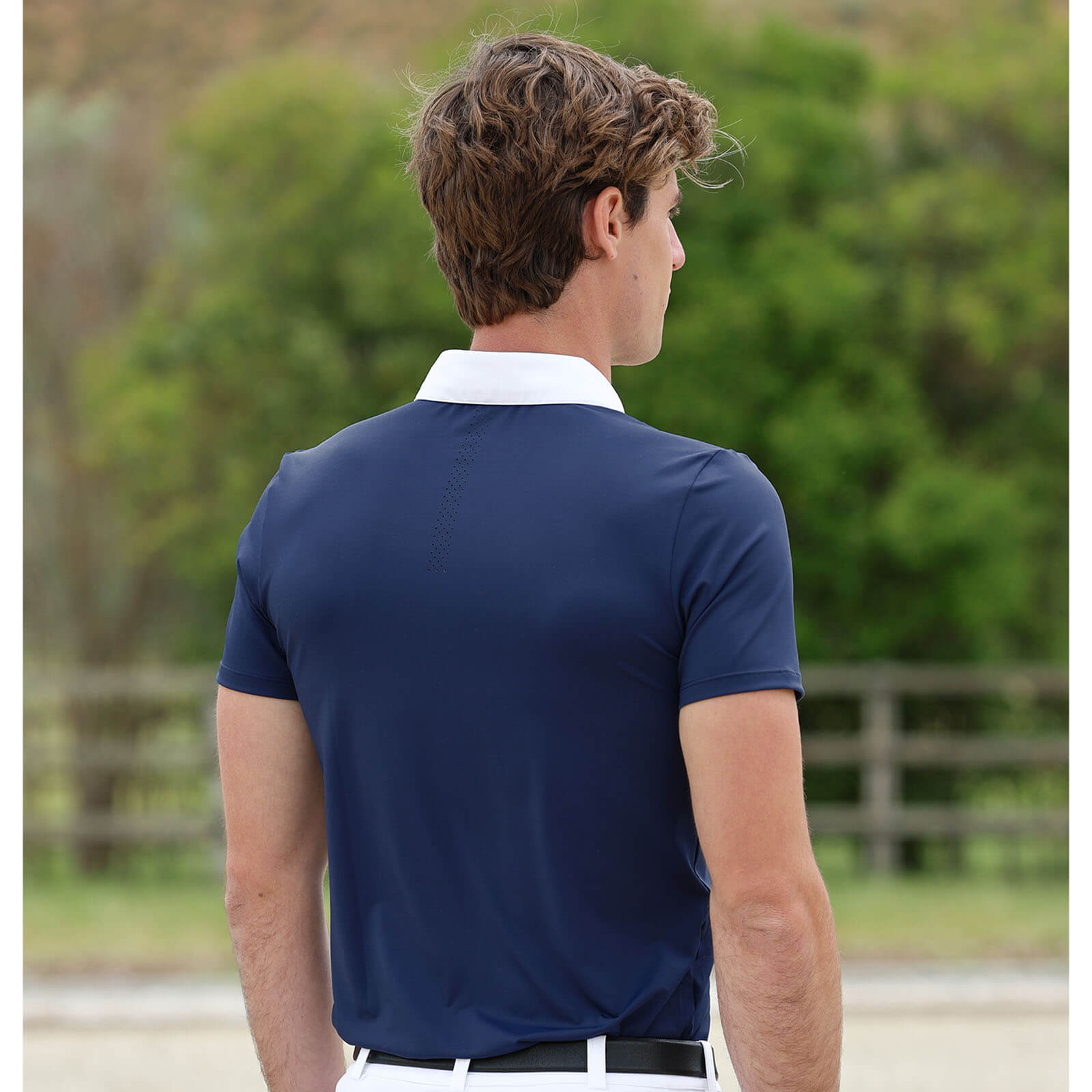 Kurzarmshirt Herren Active Short Sleeve Competition Shirt Turniershirt