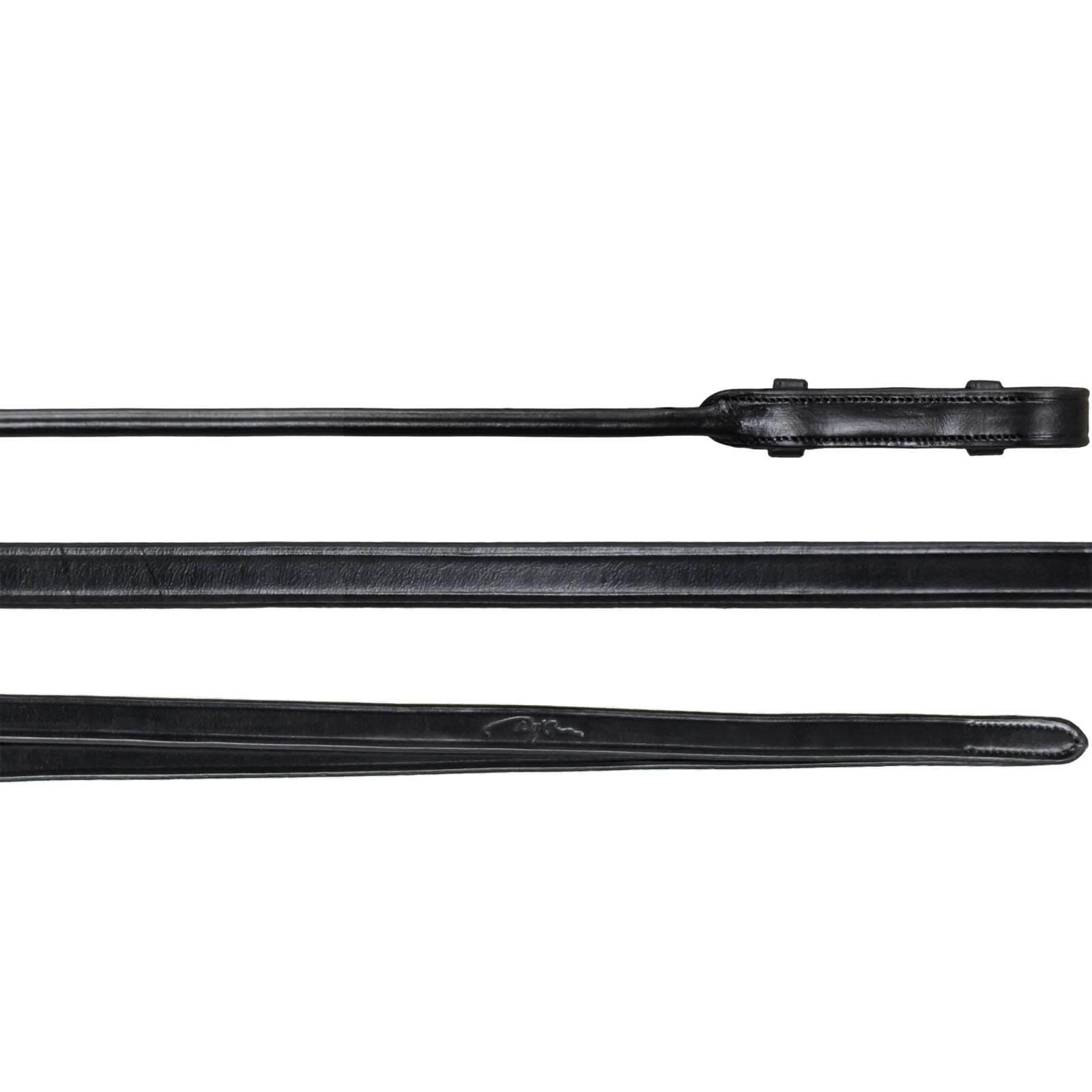 Zügel 1/2 Kandarenzügel aus Vollleder Rond Leather Collection Lederzügel