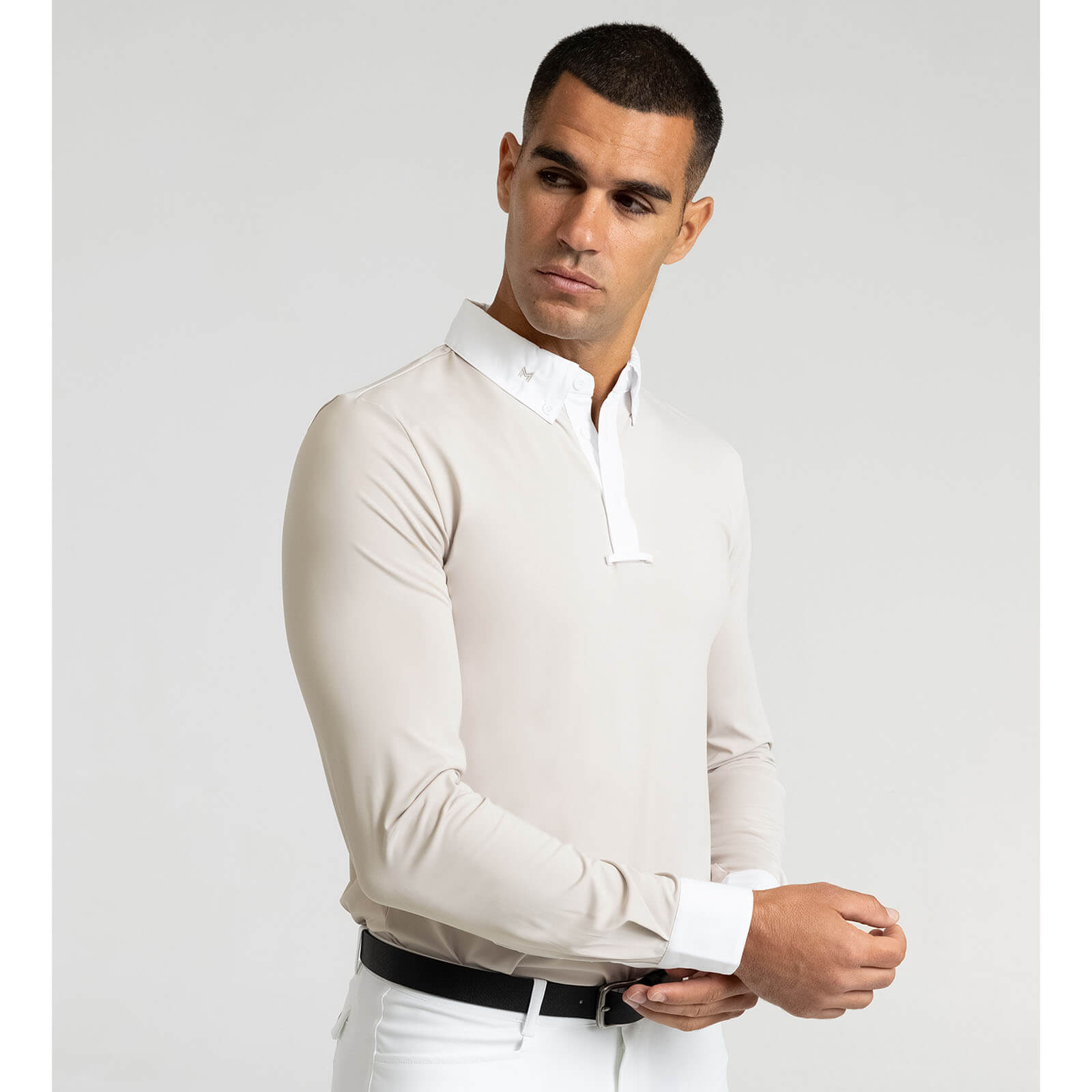 Langarmshirt Herren Active Long Competition Shirt Turniershirt