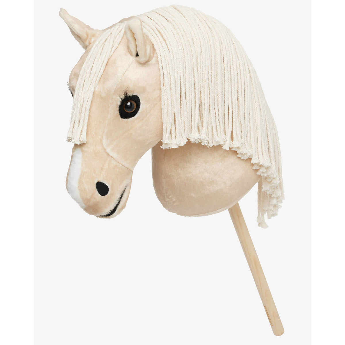 LeMieux Hobby Horse Steckenpferd Popcorn, Produkt allein auf weißem Hintergrund.