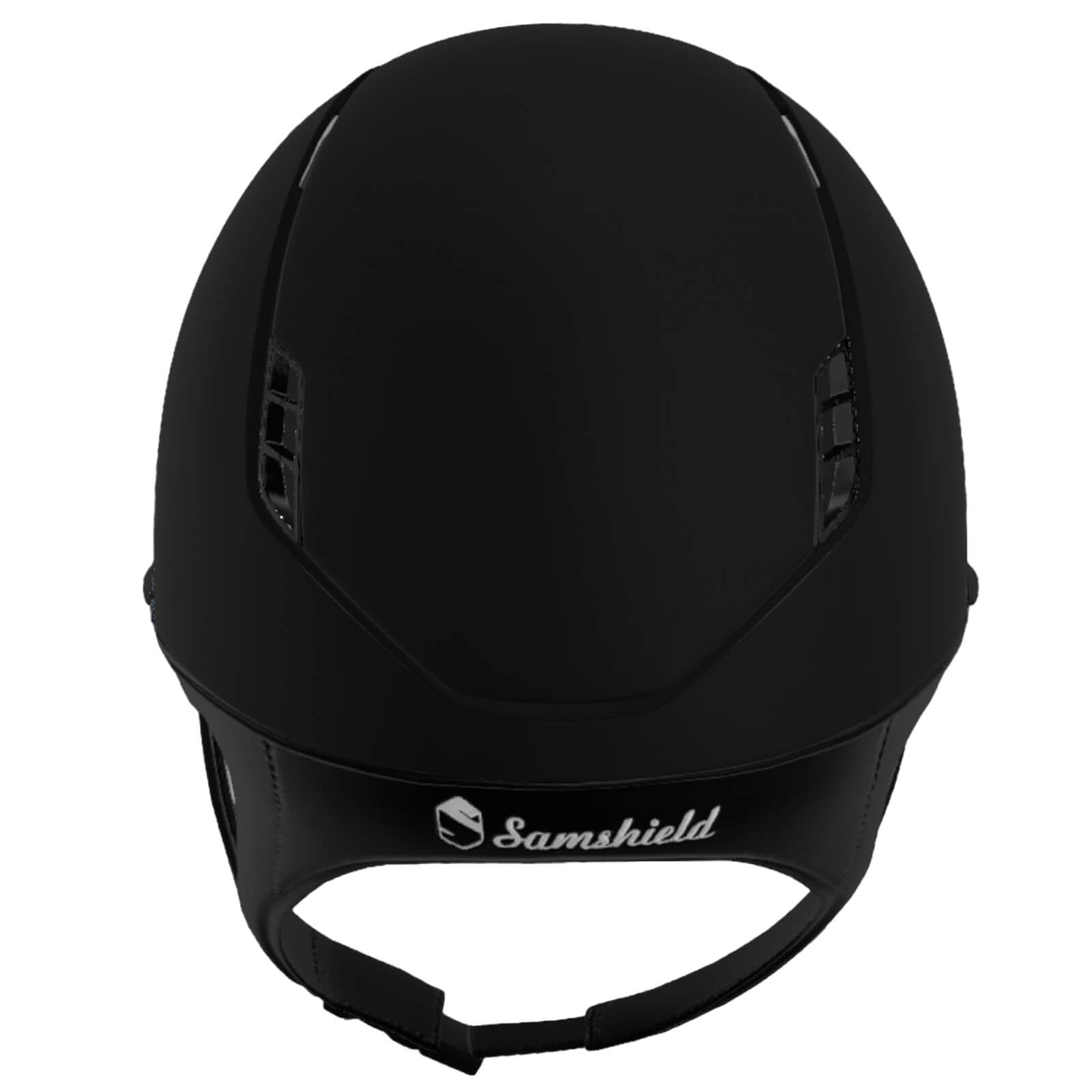 Reithelm Miss Shield 2.0 Black SM Top SM Frontal Band Crystal Fabric Trim Matt Black Blason Crystal