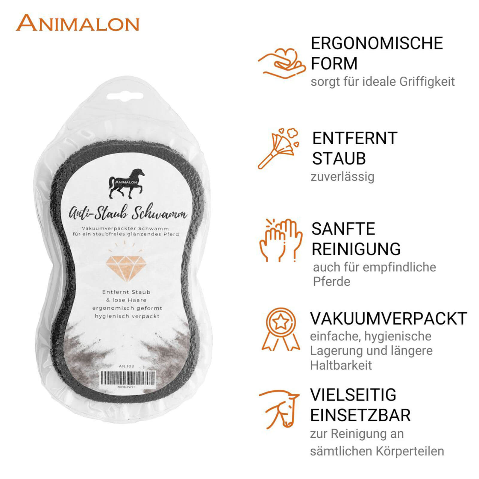 Anti-Staub Schwamm