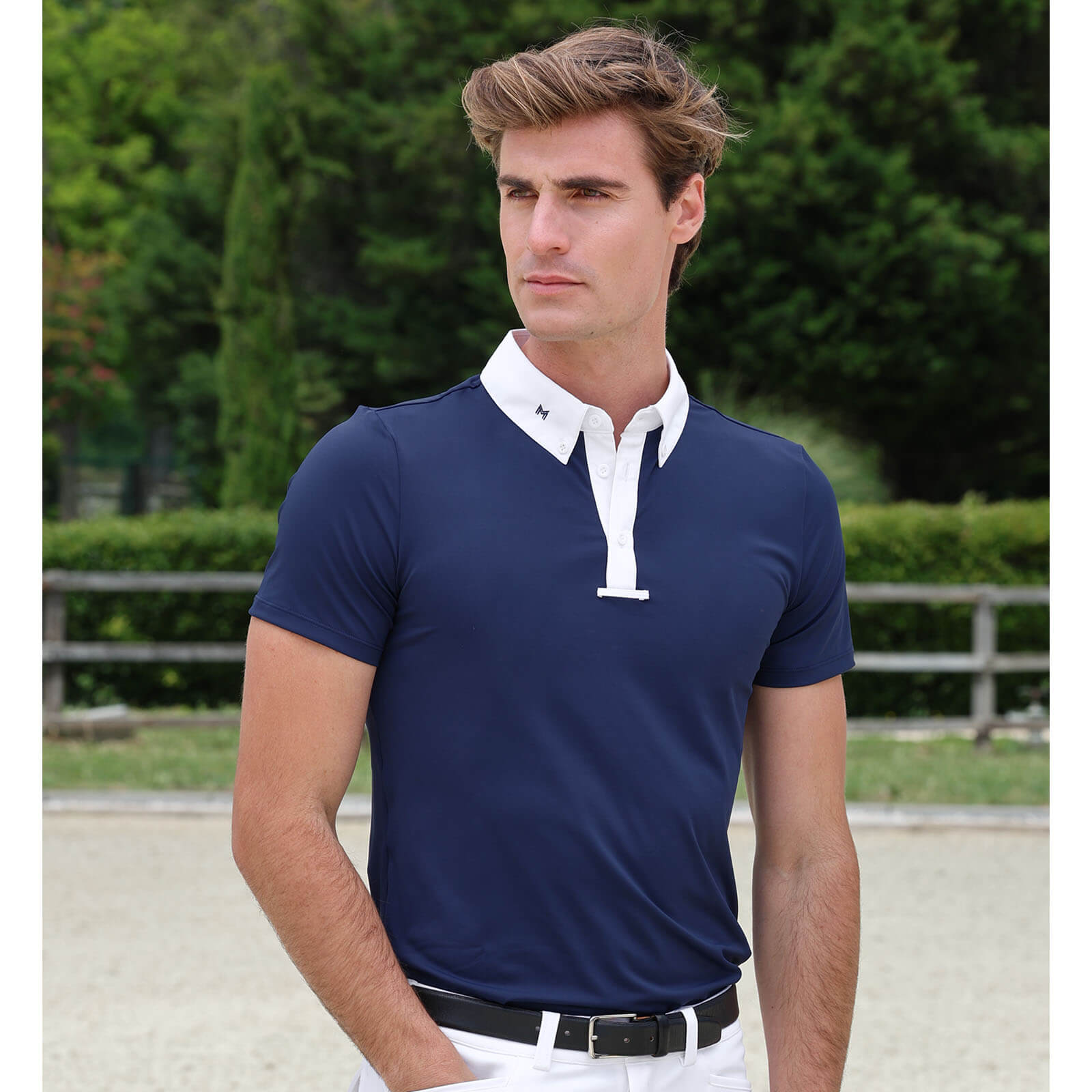 Kurzarmshirt Herren Active Short Sleeve Competition Shirt Turniershirt