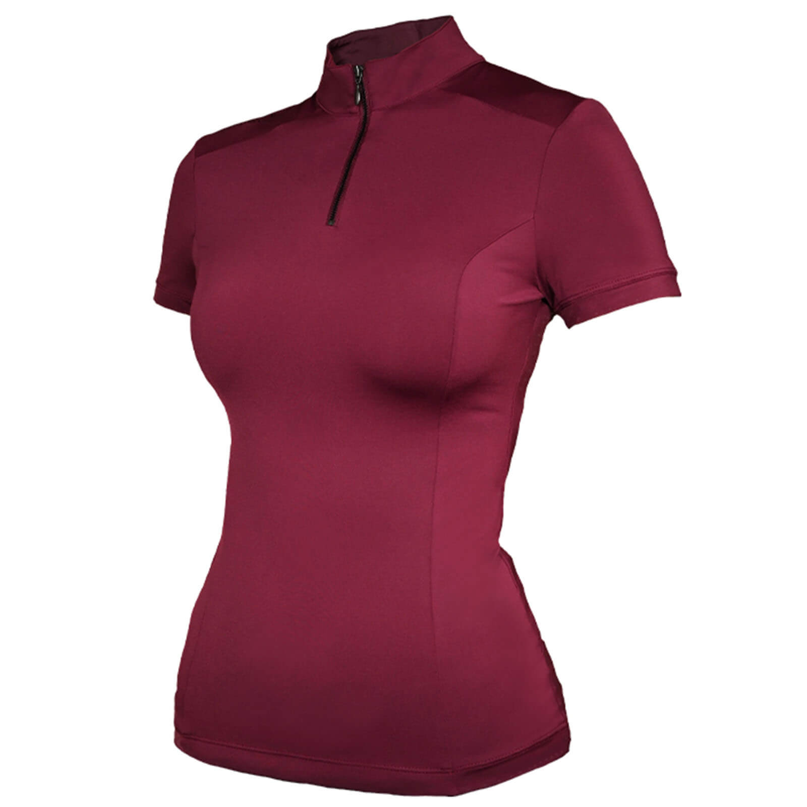 Baselayer Shortsleeve UV Protection Top Bordeaux T-Shirt