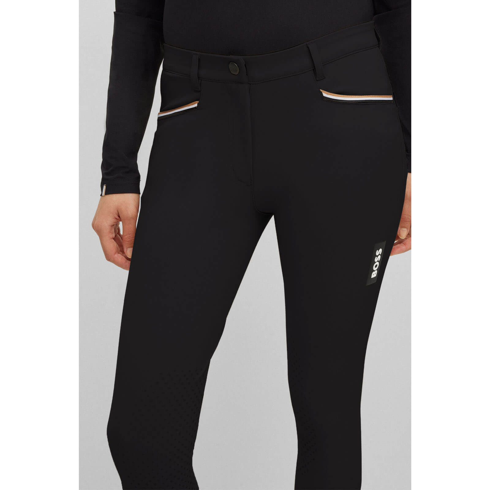 Reithose Damen Knee-Grip Hazel Classic Damenreithose Kniebesatz