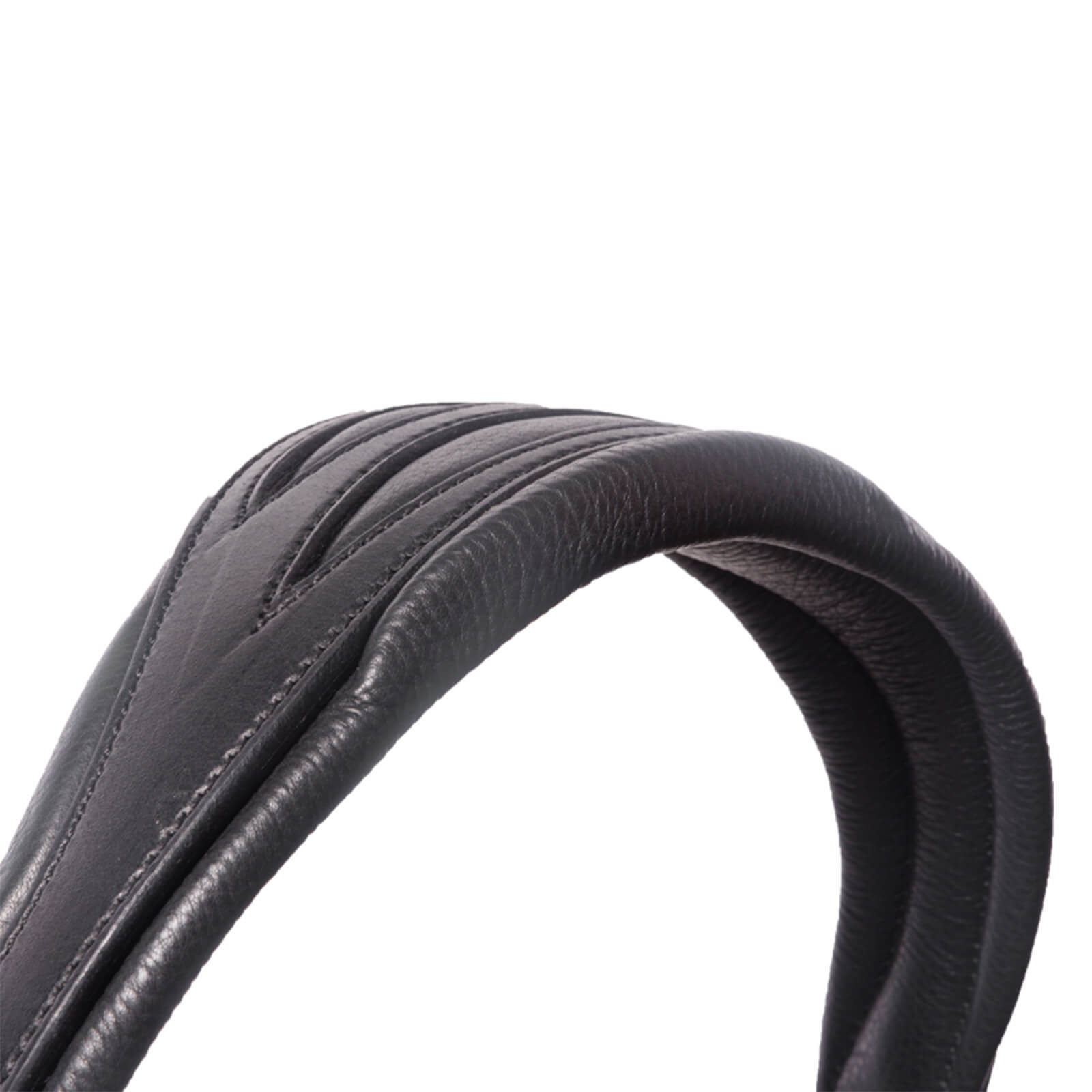 Trense Liliana Trensenzaum, Schwarz, Detailaufnahme des Genickstücks.