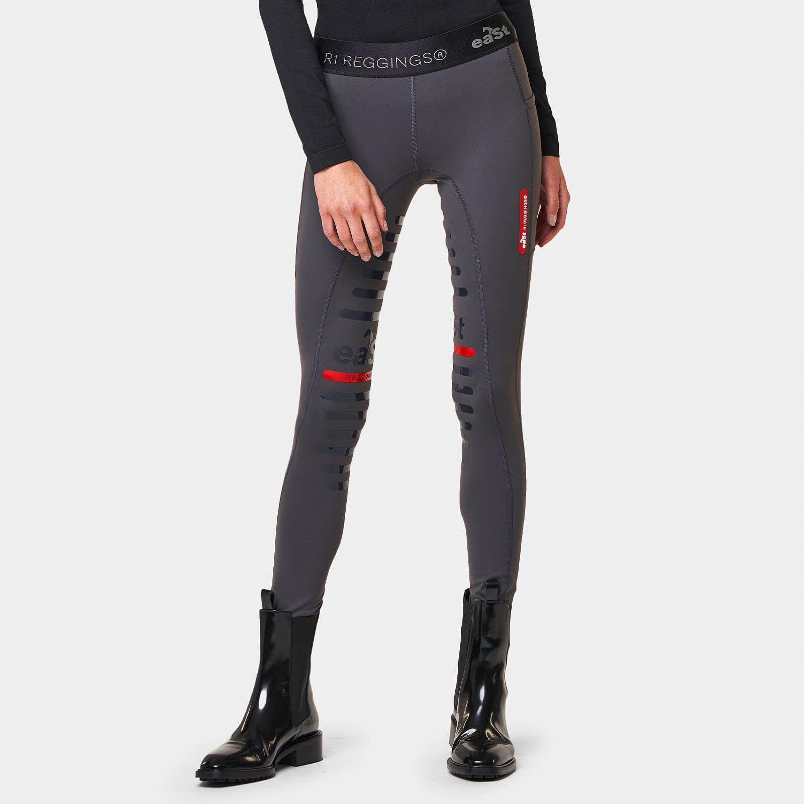 Reitleggings Damen Reggings R1 Damenreitleggings
