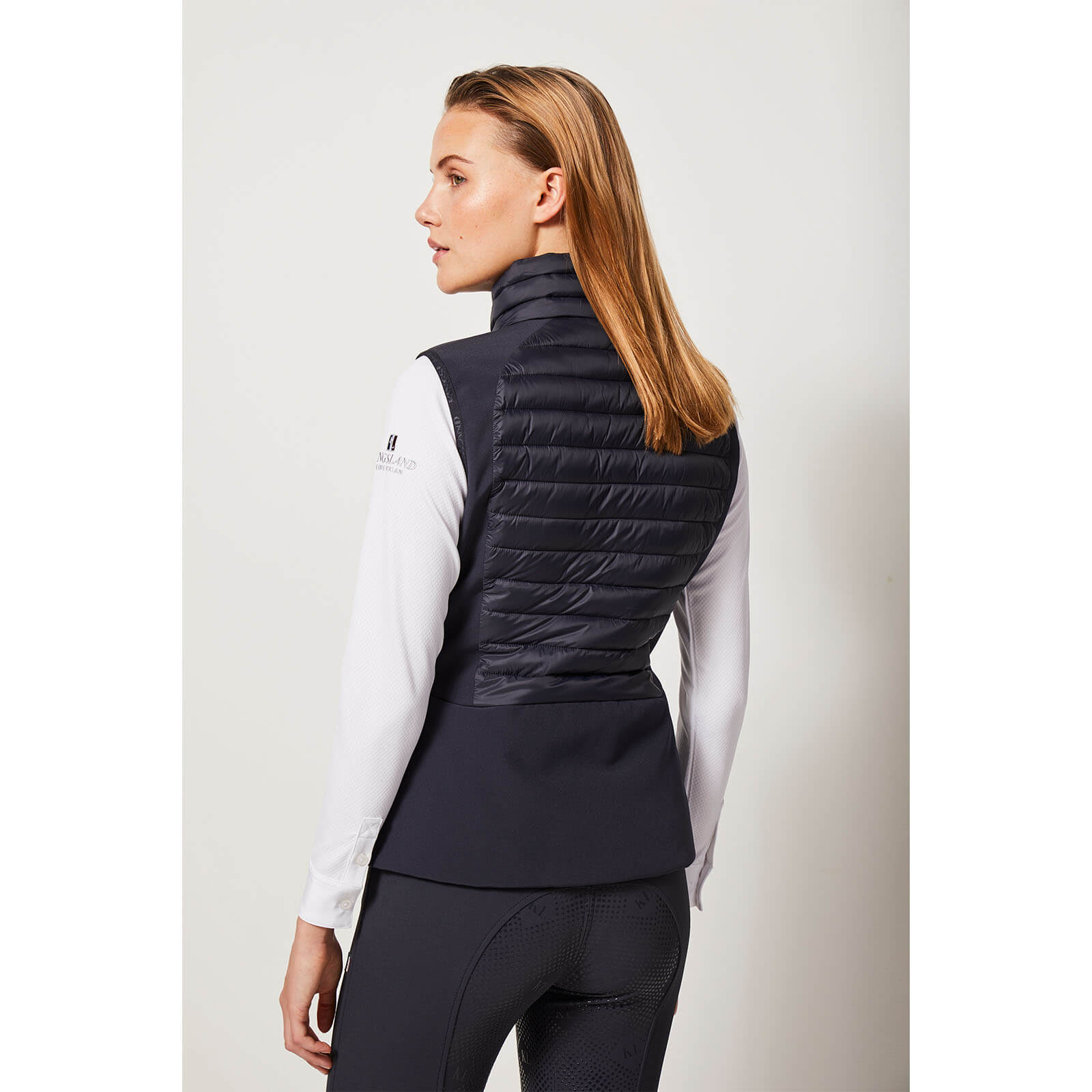 Weste Damen Classic Hybrid Softshell Reitweste