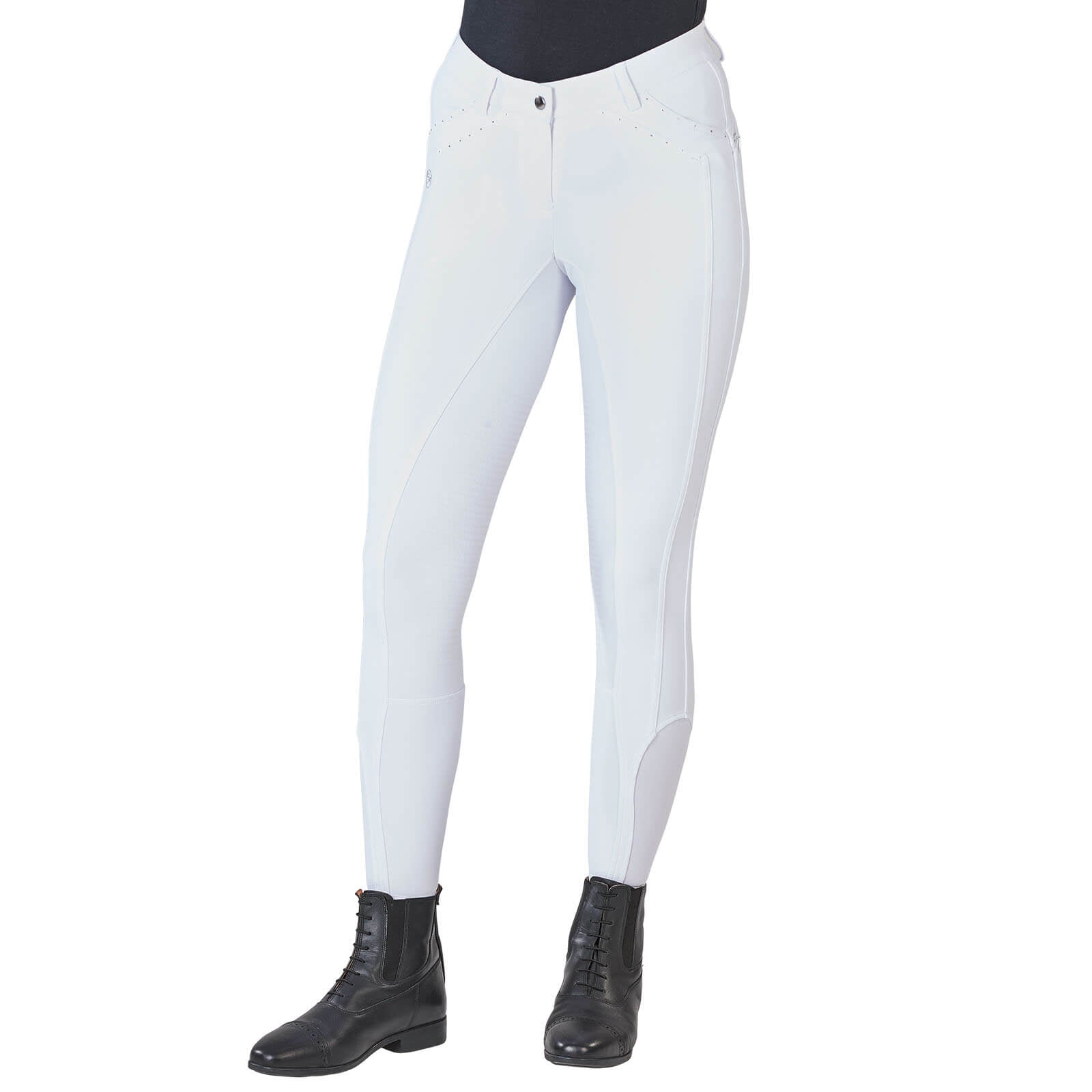 Reithose Damen Knie-Grip Zaya Show Turnierreithose Kniebesatz