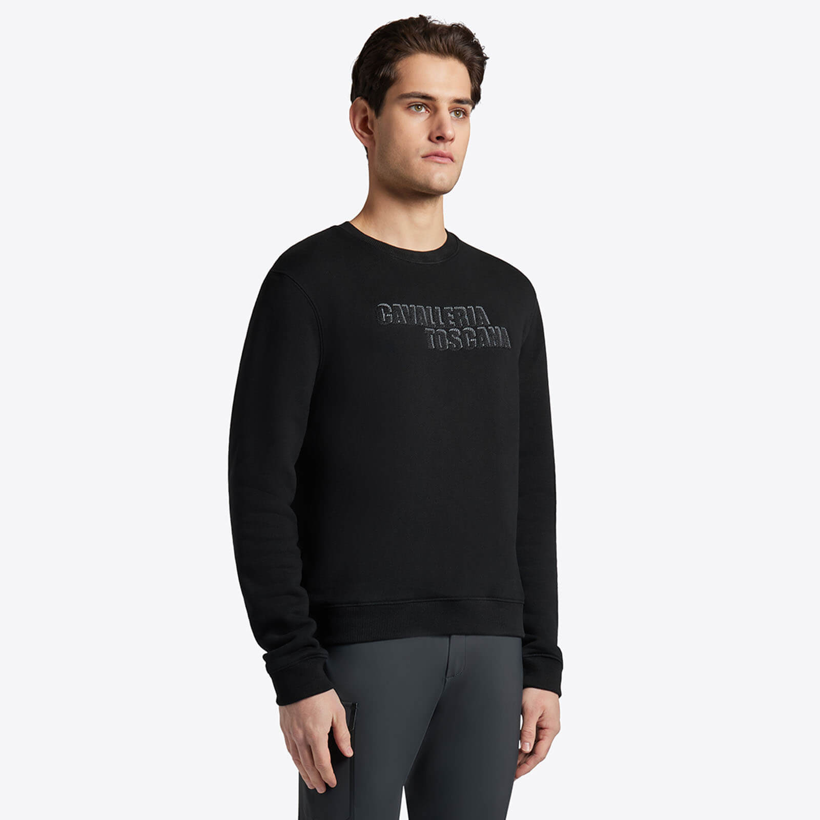 Pullover Herren Cotton Crew Neck Sweatshirt HW 2024