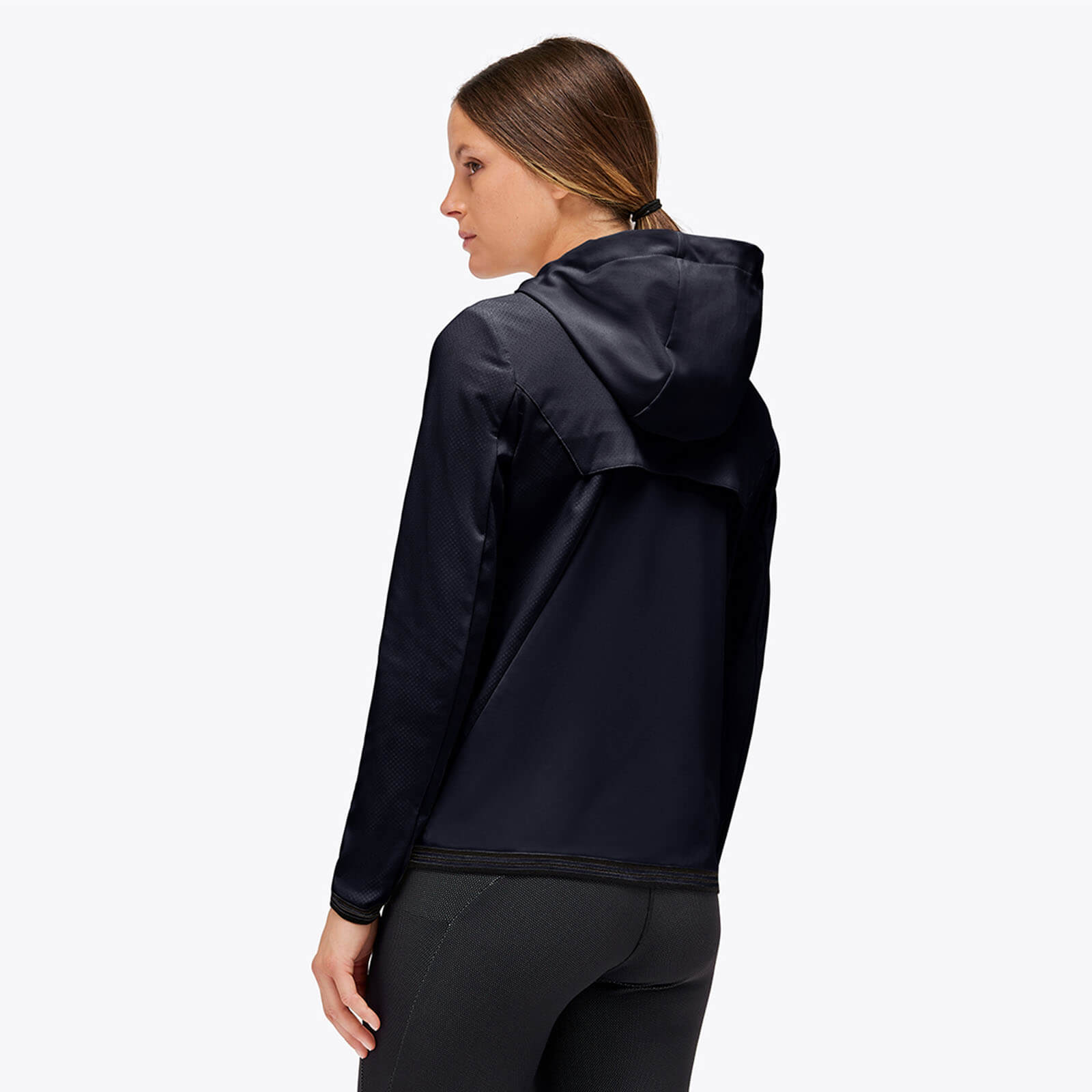 Jacke Damen Perforated Jersey Full Zip Hoodie FS 2023 Softshelljacke