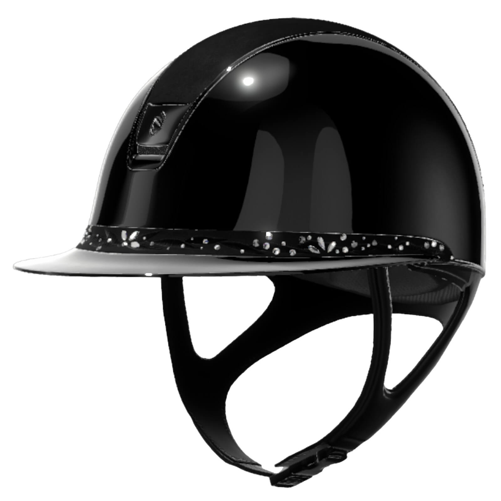 Reithelm 2.0 Miss Shield Shadowglossy | SgBlk | AlcBlk | ChrBlk | ChrBlk | FloSwrBlk S100 Reitkappe