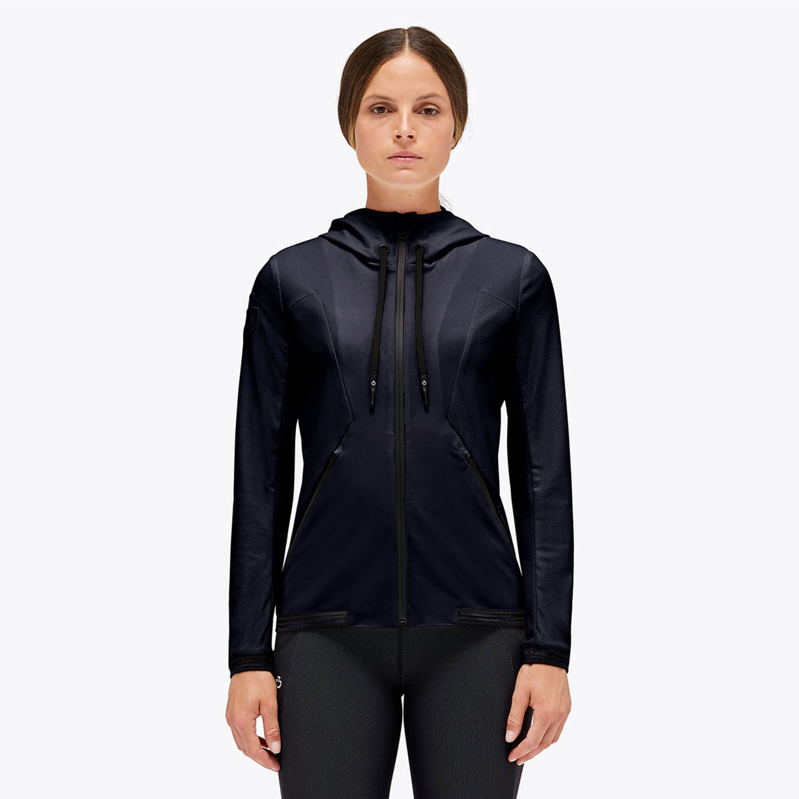 Jacke Damen Perforated Jersey Full Zip Hoodie FS 2023 Softshelljacke