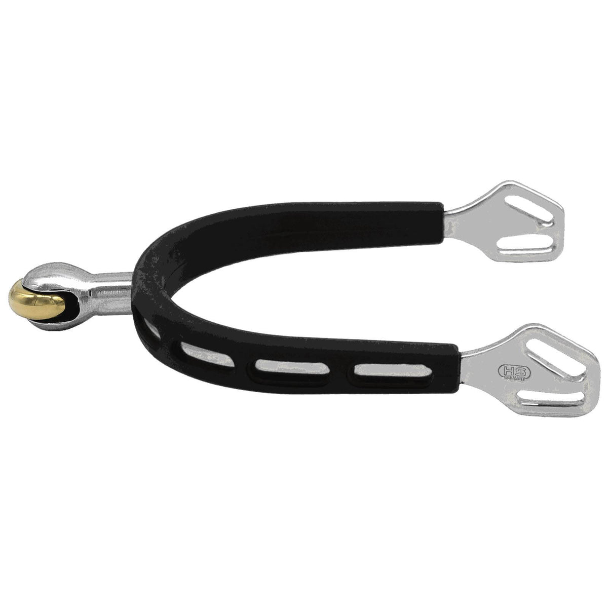 Sporen Ultra Fit Extra Grip Comfort Roller Super Soft, schwarz, Produkt allein auf weißem Hintergrund.