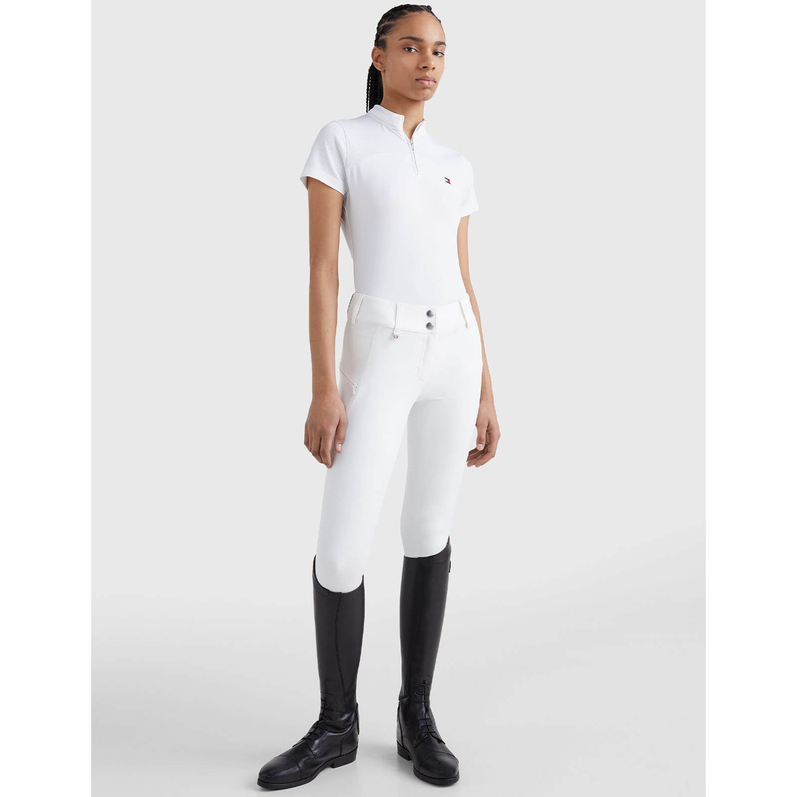Turniershirt Damen Fresh Air' Performance FS 2023 Kurzarm mit Reißverschluss