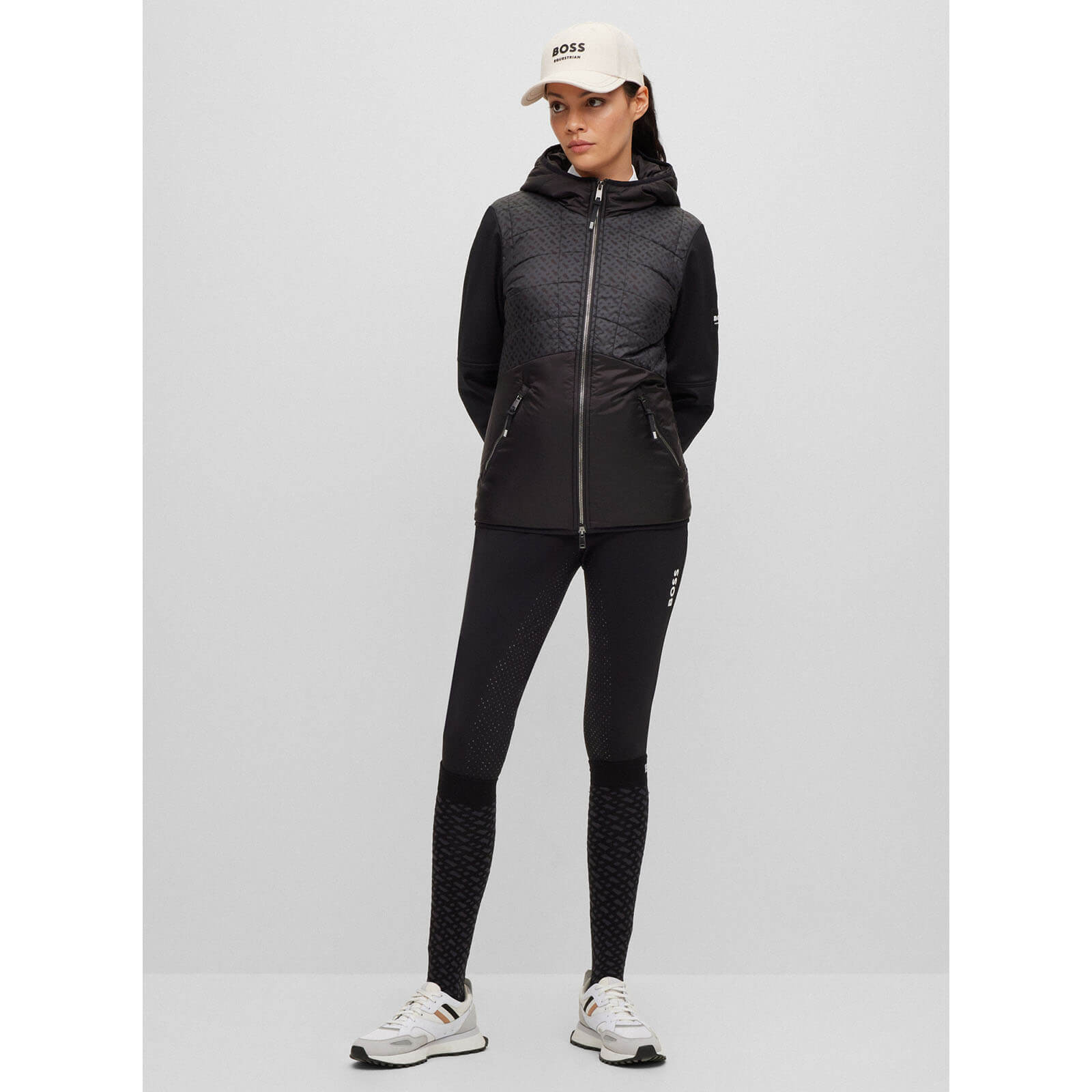 Reithose Damen Full-Grip Heather Classic Damenreithose Vollbesatz