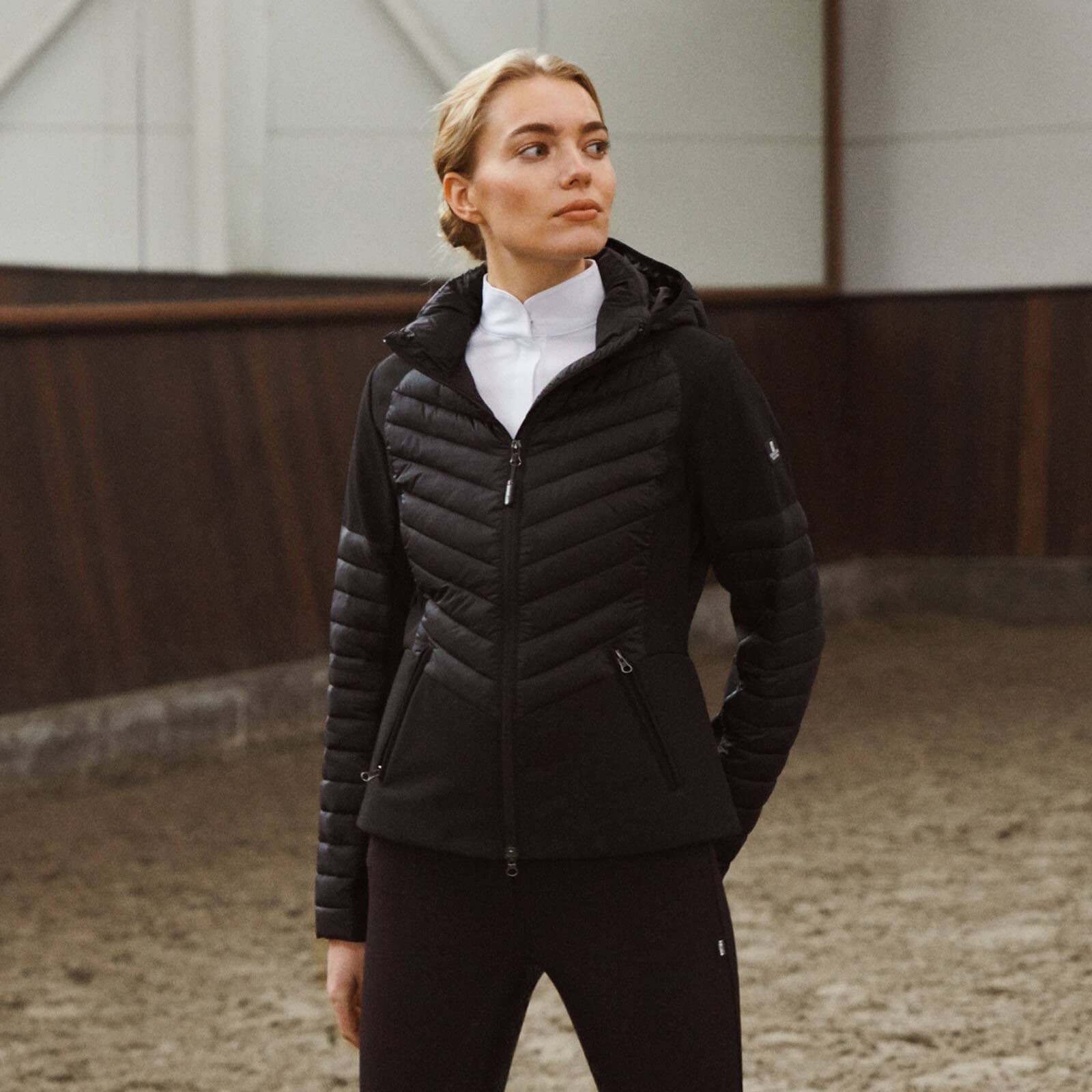 Softshelljacke Damen Classic Hybrid Jacket gefüttert