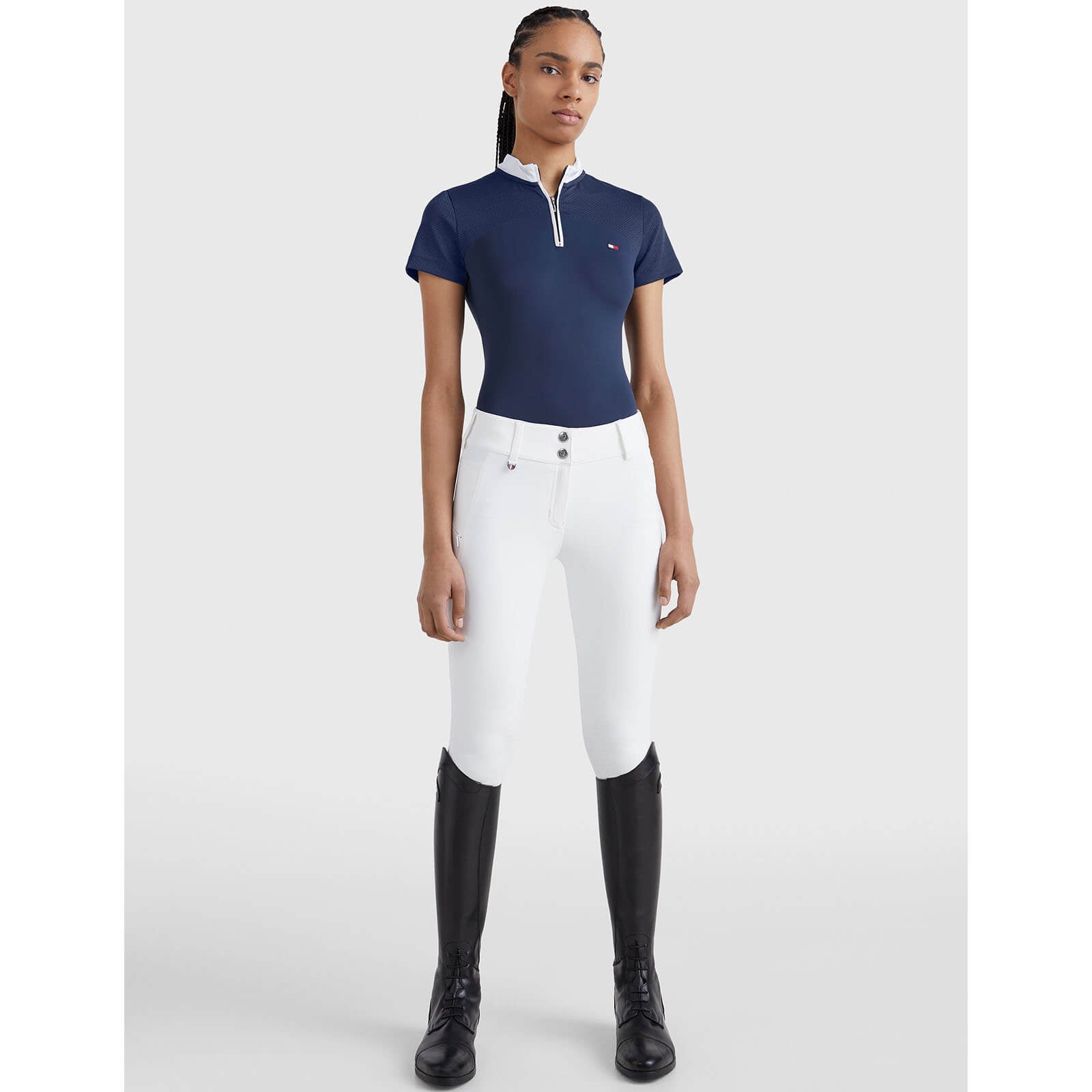 Turniershirt Damen Fresh Air' Performance FS 2023 Kurzarm mit Reißverschluss